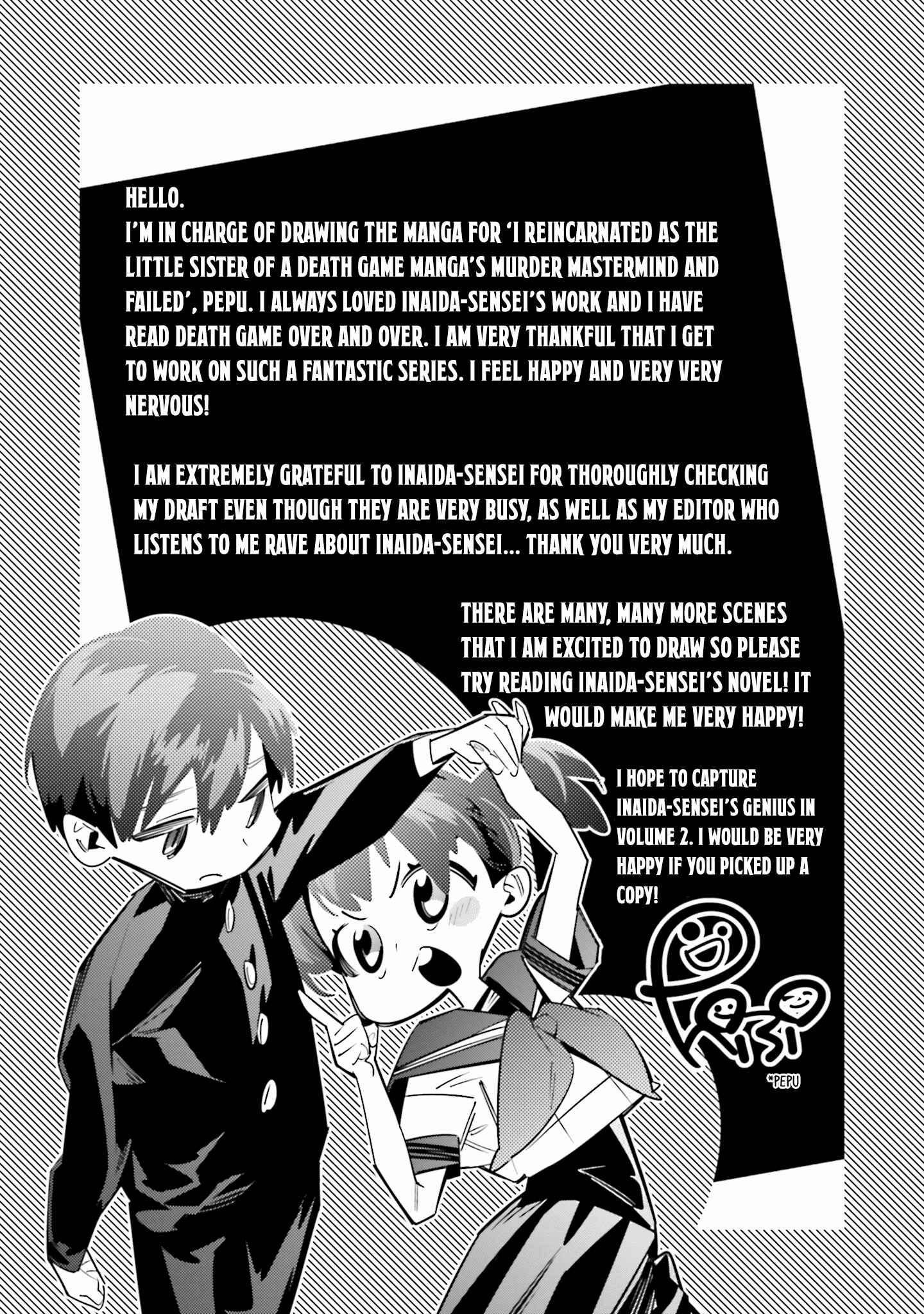 Page 34 Chapter 4 Death Game Manga no Kuromaku Satsujinki no Imouto ni Tensei shite Shippai shita