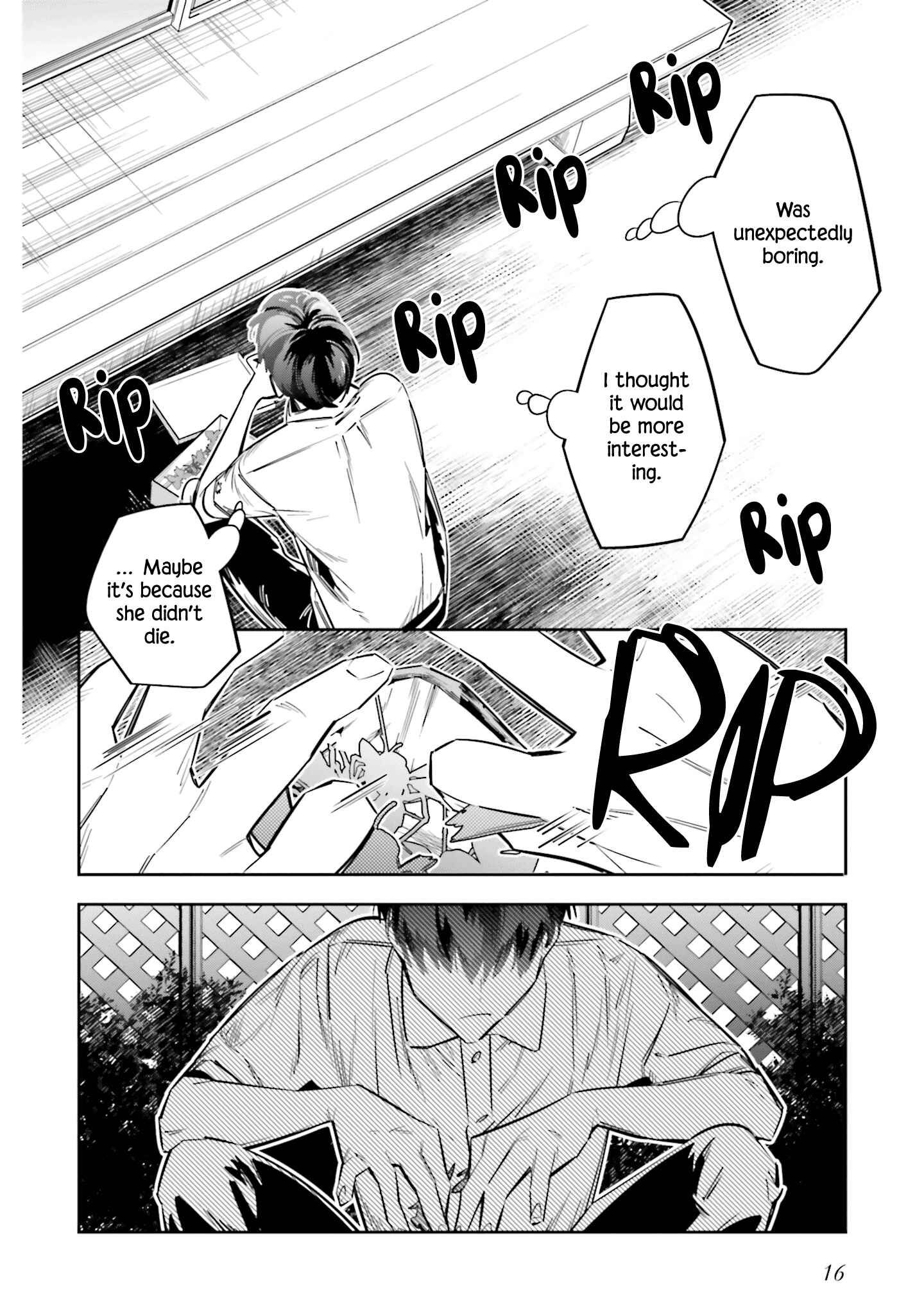 Page 17 Chapter 5 Death Game Manga no Kuromaku Satsujinki no Imouto ni Tensei shite Shippai shita