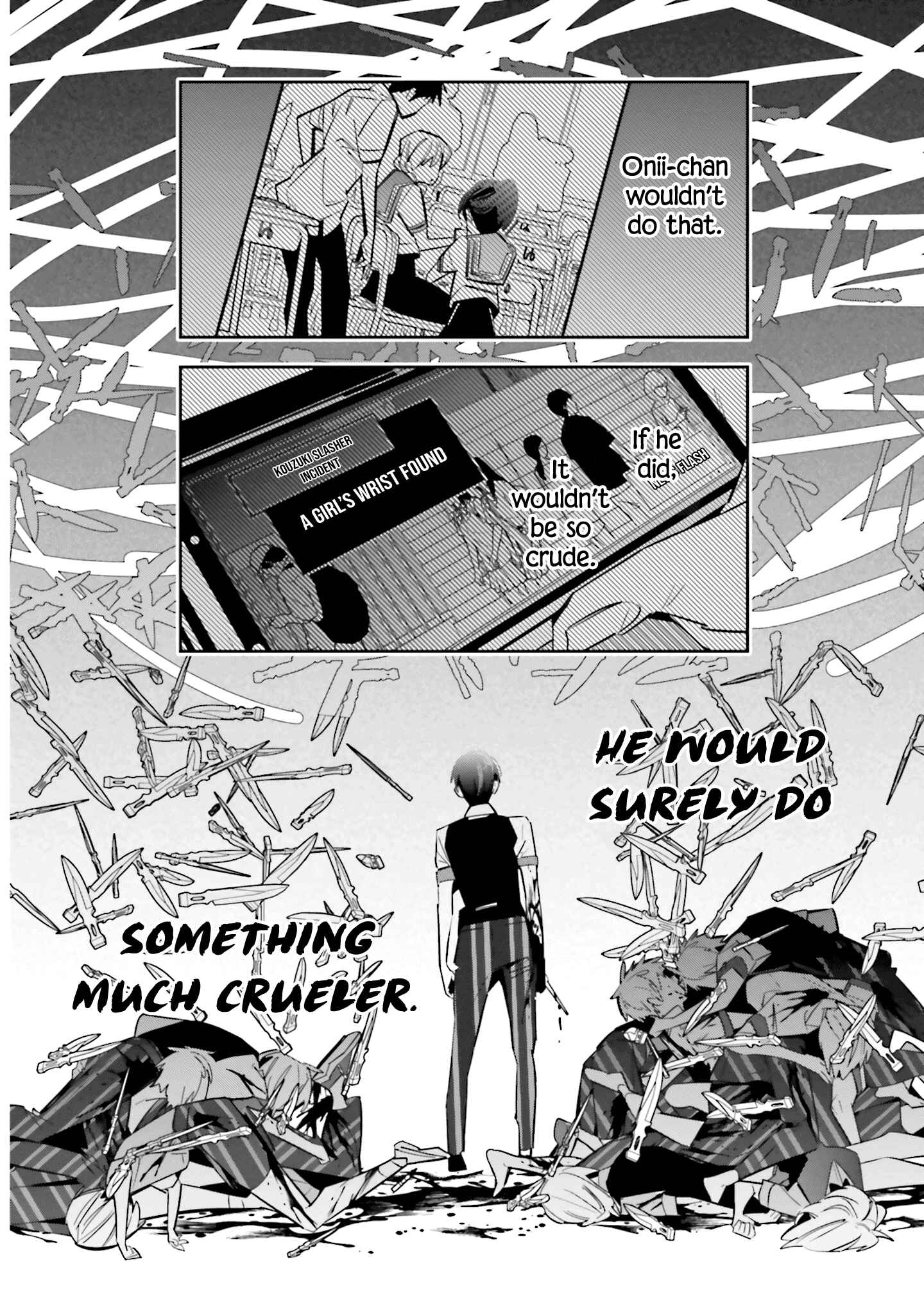 Page 21 Chapter 2 Death Game Manga no Kuromaku Satsujinki no Imouto ni Tensei shite Shippai shita
