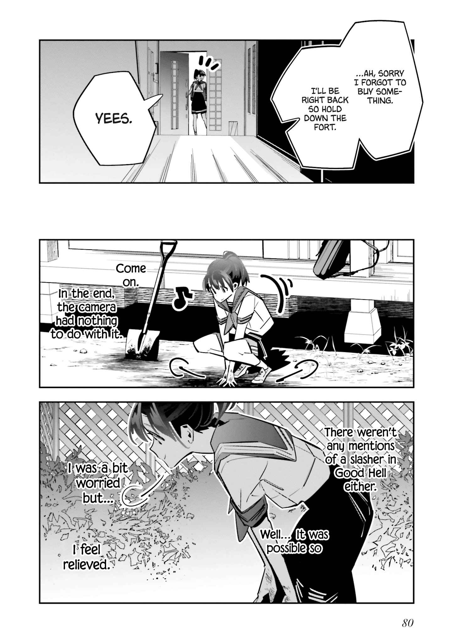 Page 27 Chapter 2 Death Game Manga no Kuromaku Satsujinki no Imouto ni Tensei shite Shippai shita