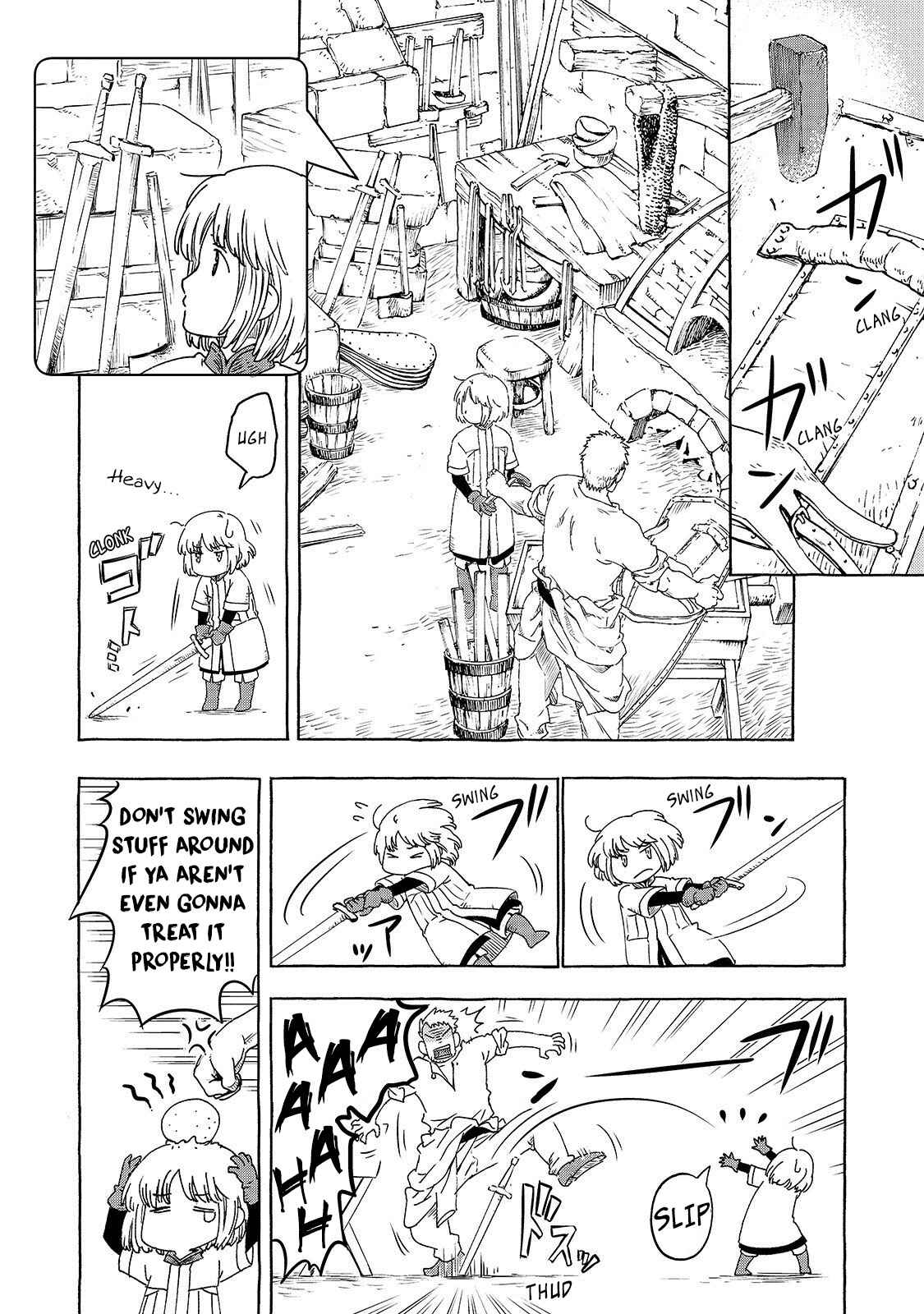 Page 7 Chapter 1 Kishi-tan wa Jouheki no Naka ni Hana Hiraku