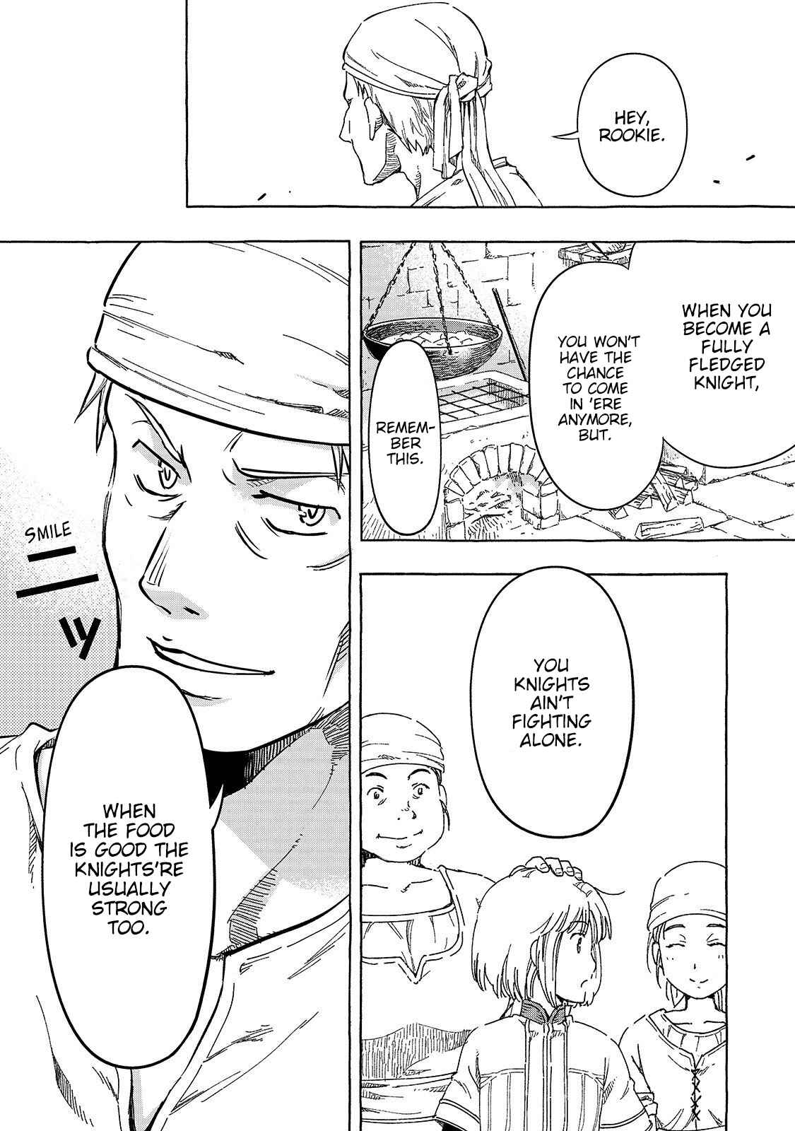 Page 9 Chapter 2 Kishi-tan wa Jouheki no Naka ni Hana Hiraku