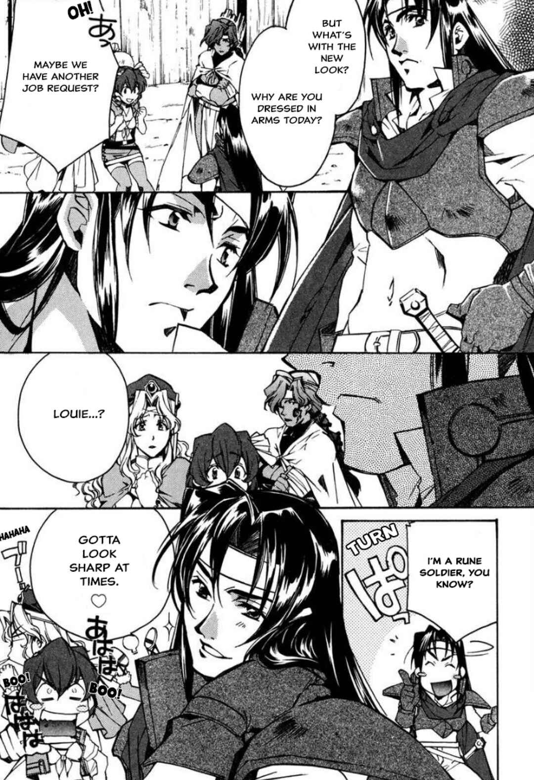 Page 8 Chapter 33 Louie the Rune Soldier - Bastard of Crimson Flame