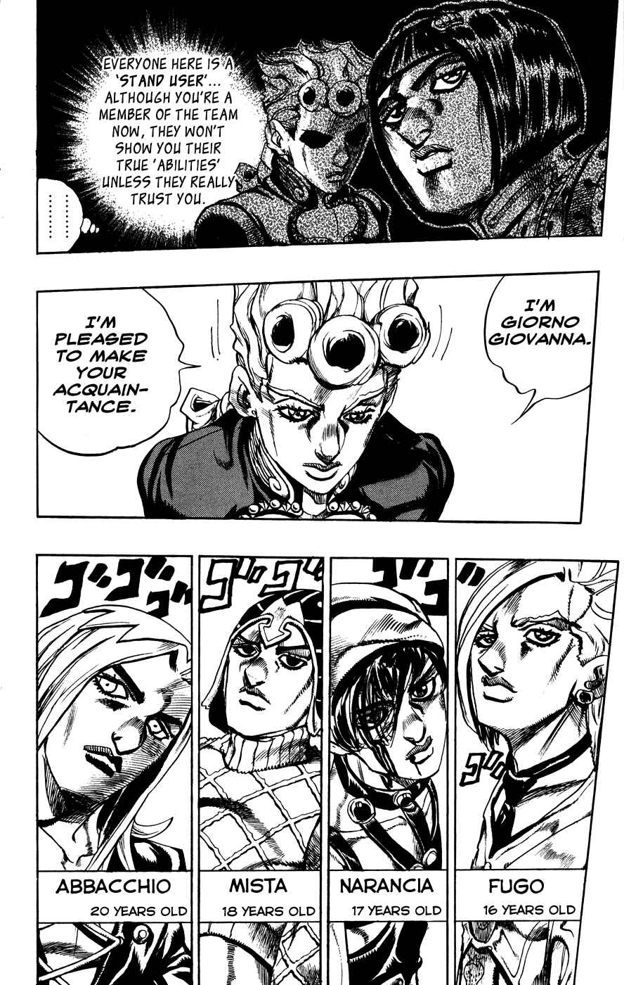 Page 12 Chapter 17 JoJos Bizarre Adventure Part 5 - Golden Wind