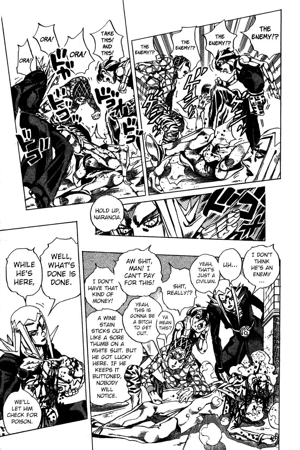 Page 8 Chapter 85 JoJos Bizarre Adventure Part 5 - Golden Wind