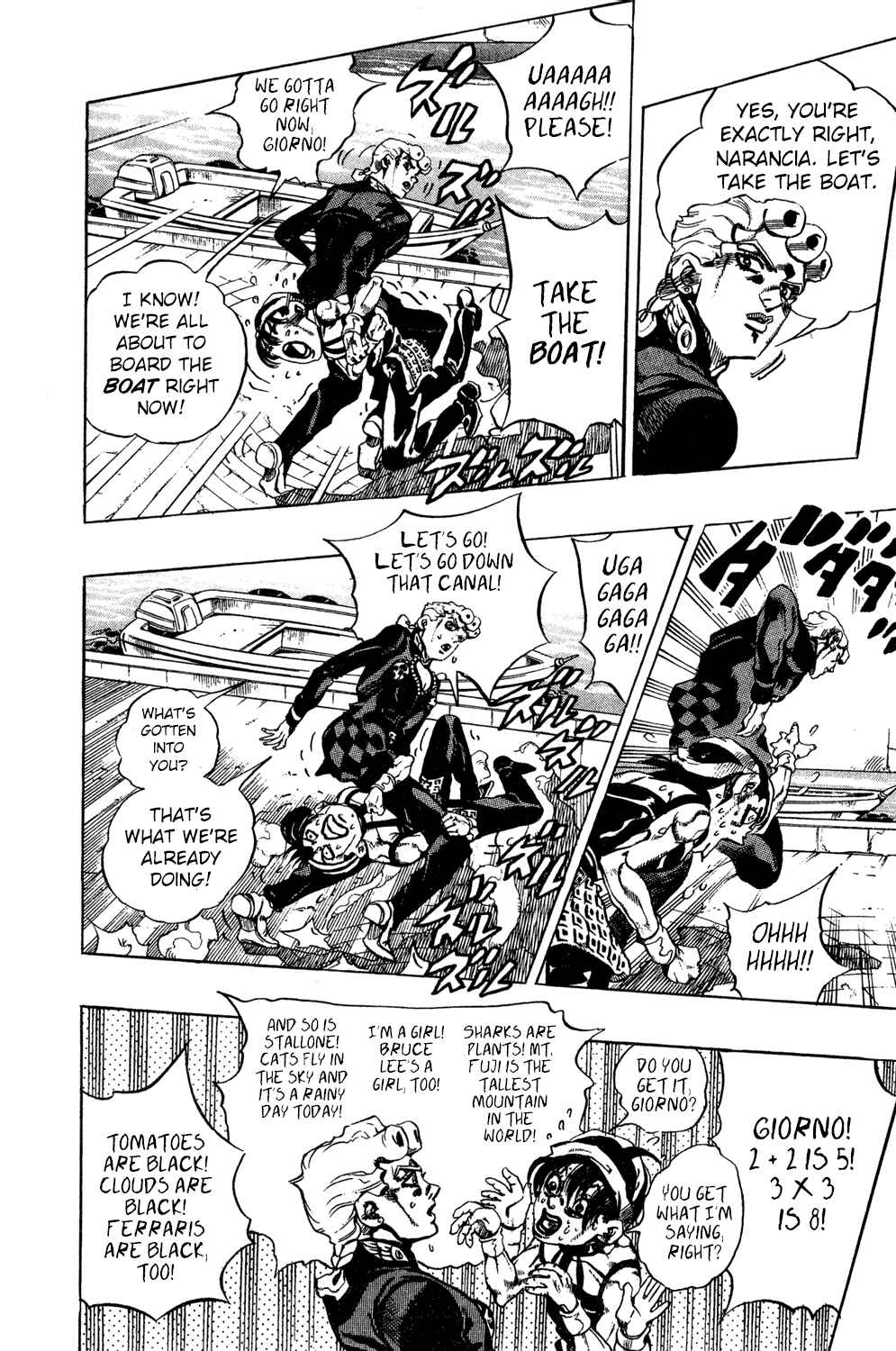 Page 10 Chapter 87 JoJos Bizarre Adventure Part 5 - Golden Wind