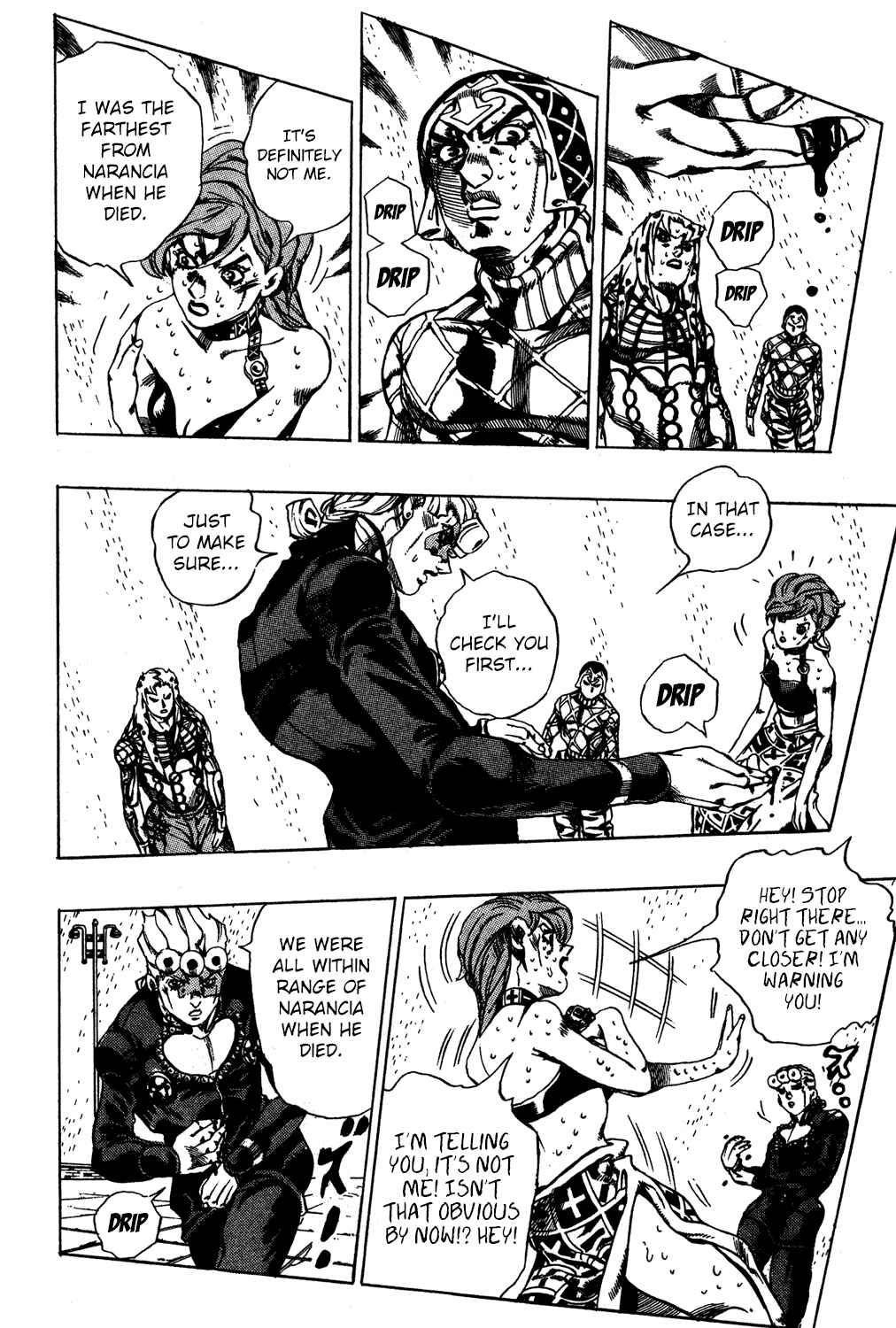 Page 8 Chapter 142 JoJos Bizarre Adventure Part 5 - Golden Wind