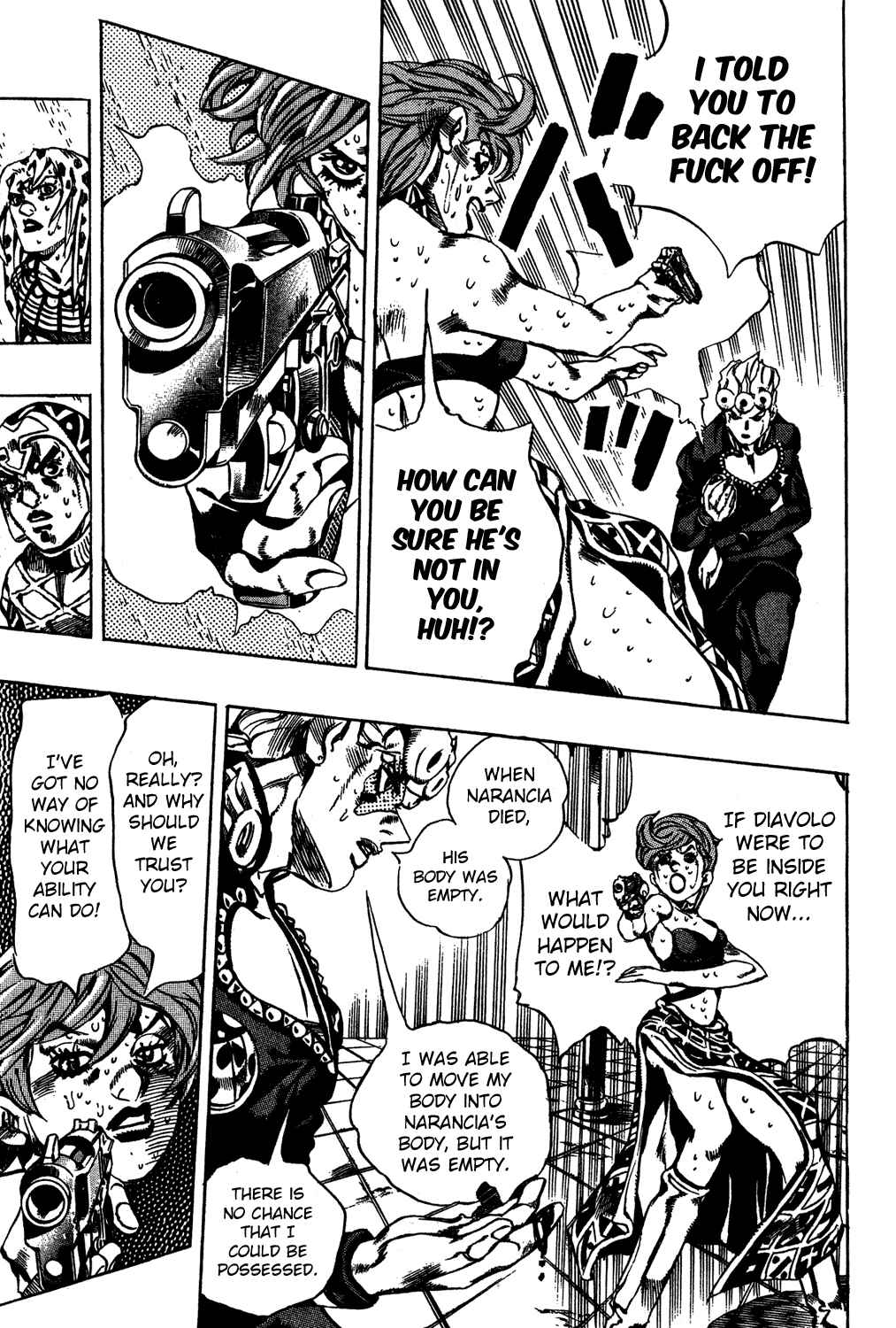Page 9 Chapter 142 JoJos Bizarre Adventure Part 5 - Golden Wind