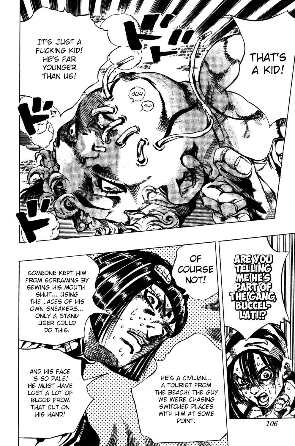 Page 17 Chapter 110 JoJos Bizarre Adventure Part 5 - Golden Wind