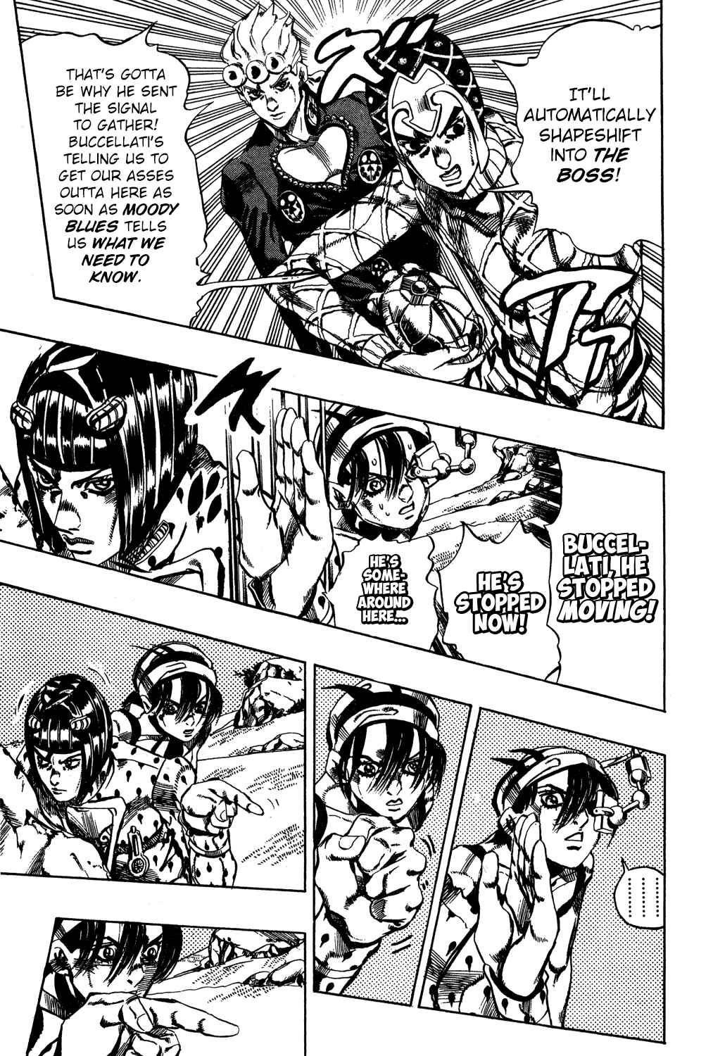 Page 7 Chapter 110 JoJos Bizarre Adventure Part 5 - Golden Wind