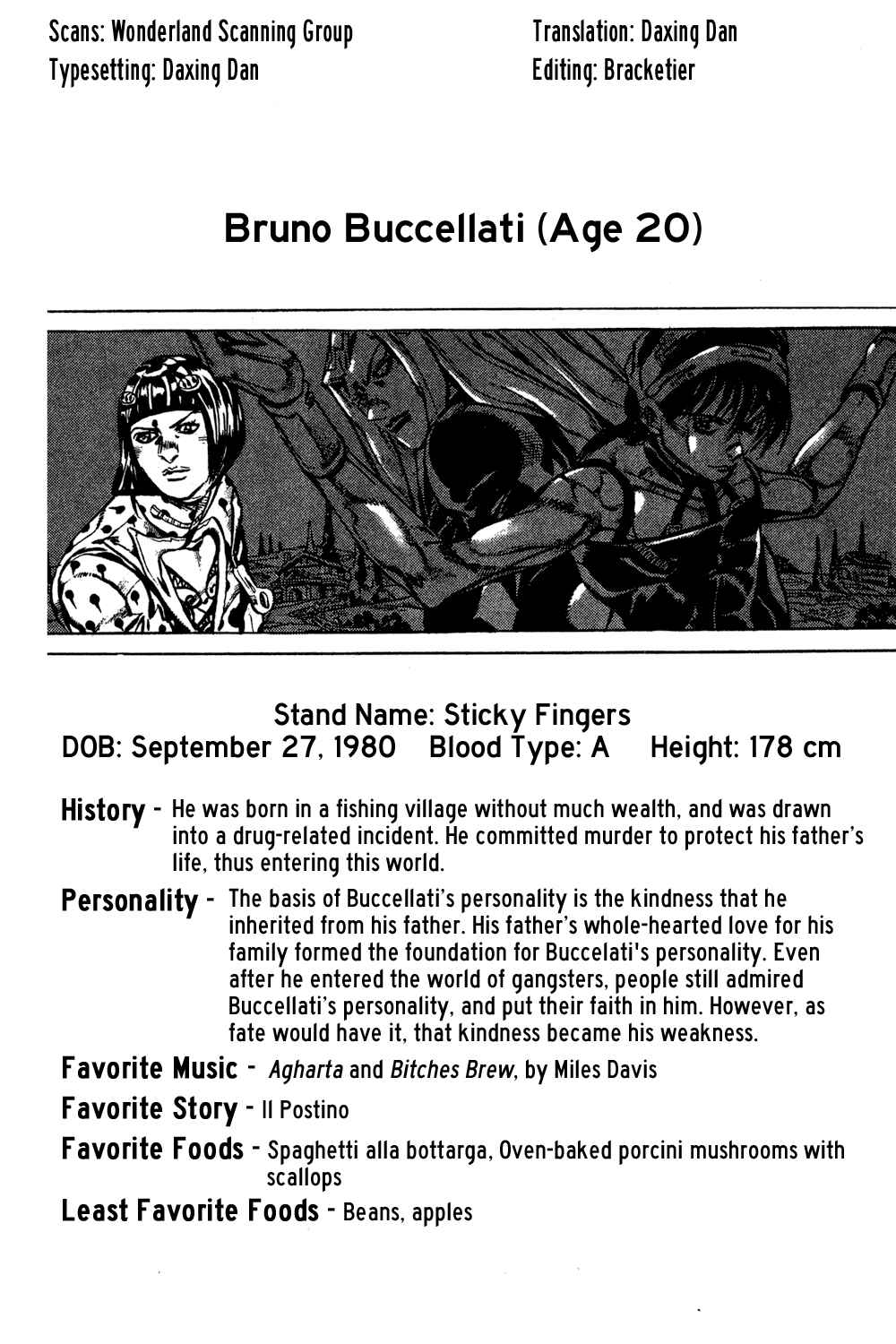 Page 1 Chapter 152 JoJos Bizarre Adventure Part 5 - Golden Wind