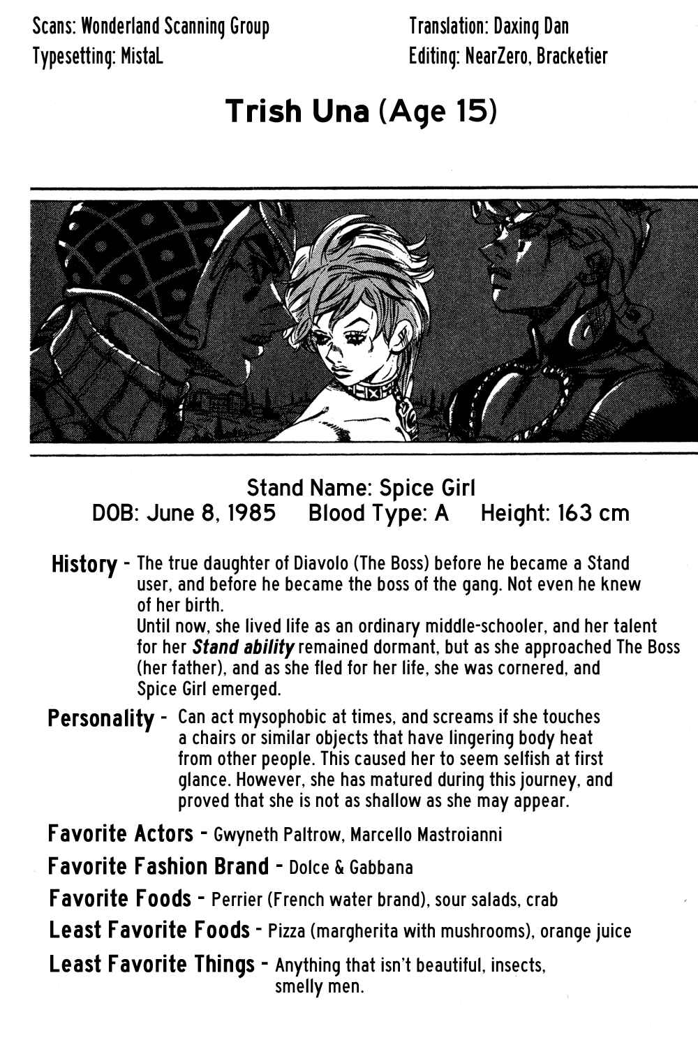 Page 1 Chapter 153 JoJos Bizarre Adventure Part 5 - Golden Wind