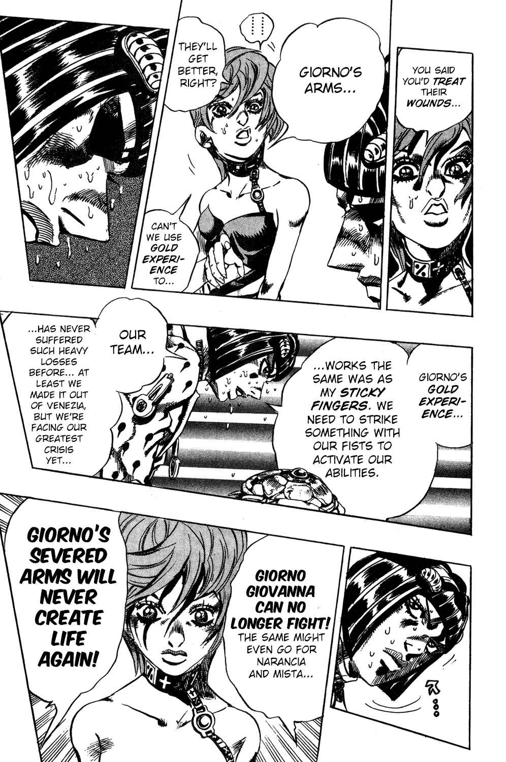 Page 8 Chapter 97 JoJos Bizarre Adventure Part 5 - Golden Wind