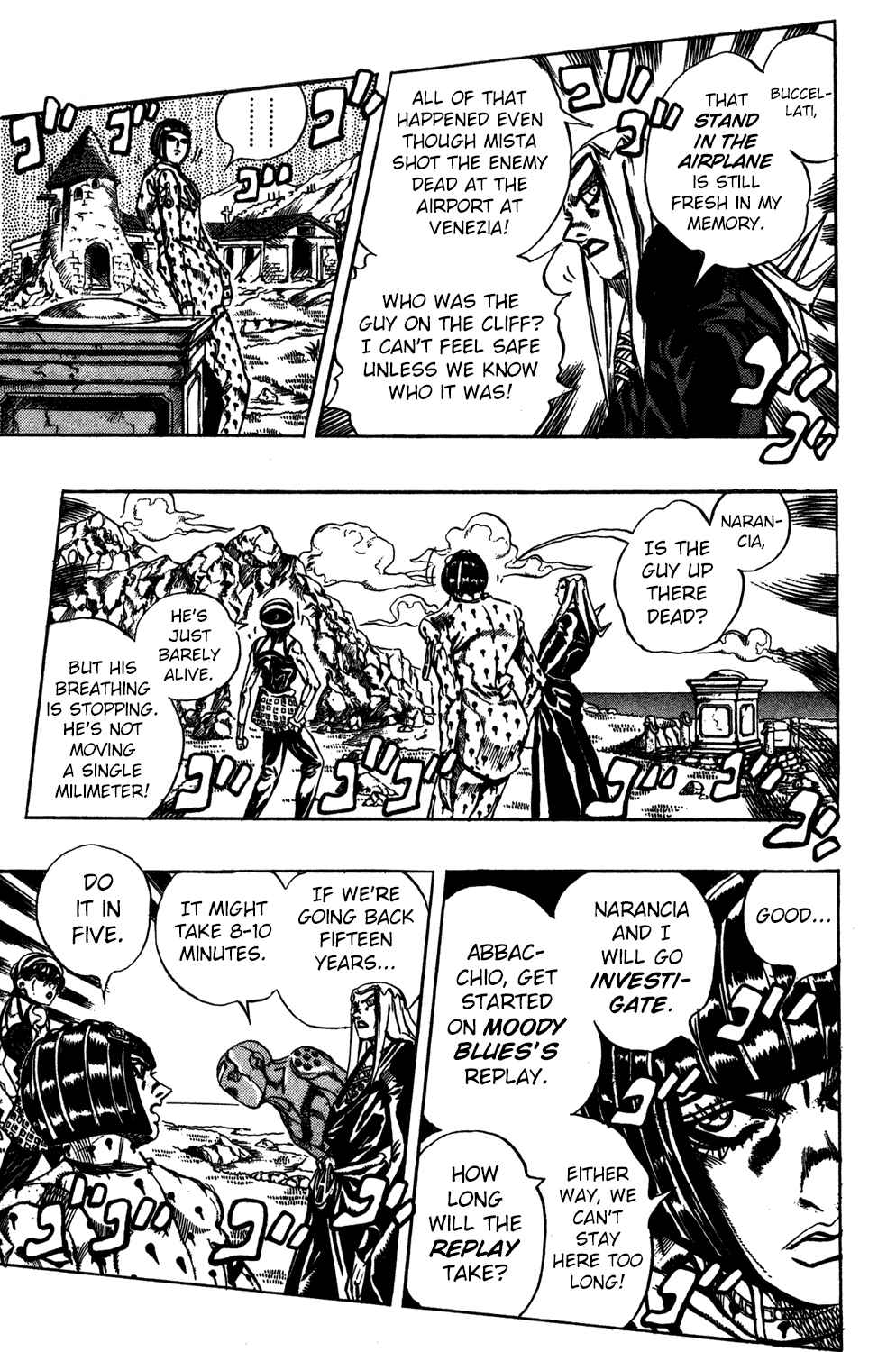 Page 4 Chapter 109 JoJos Bizarre Adventure Part 5 - Golden Wind