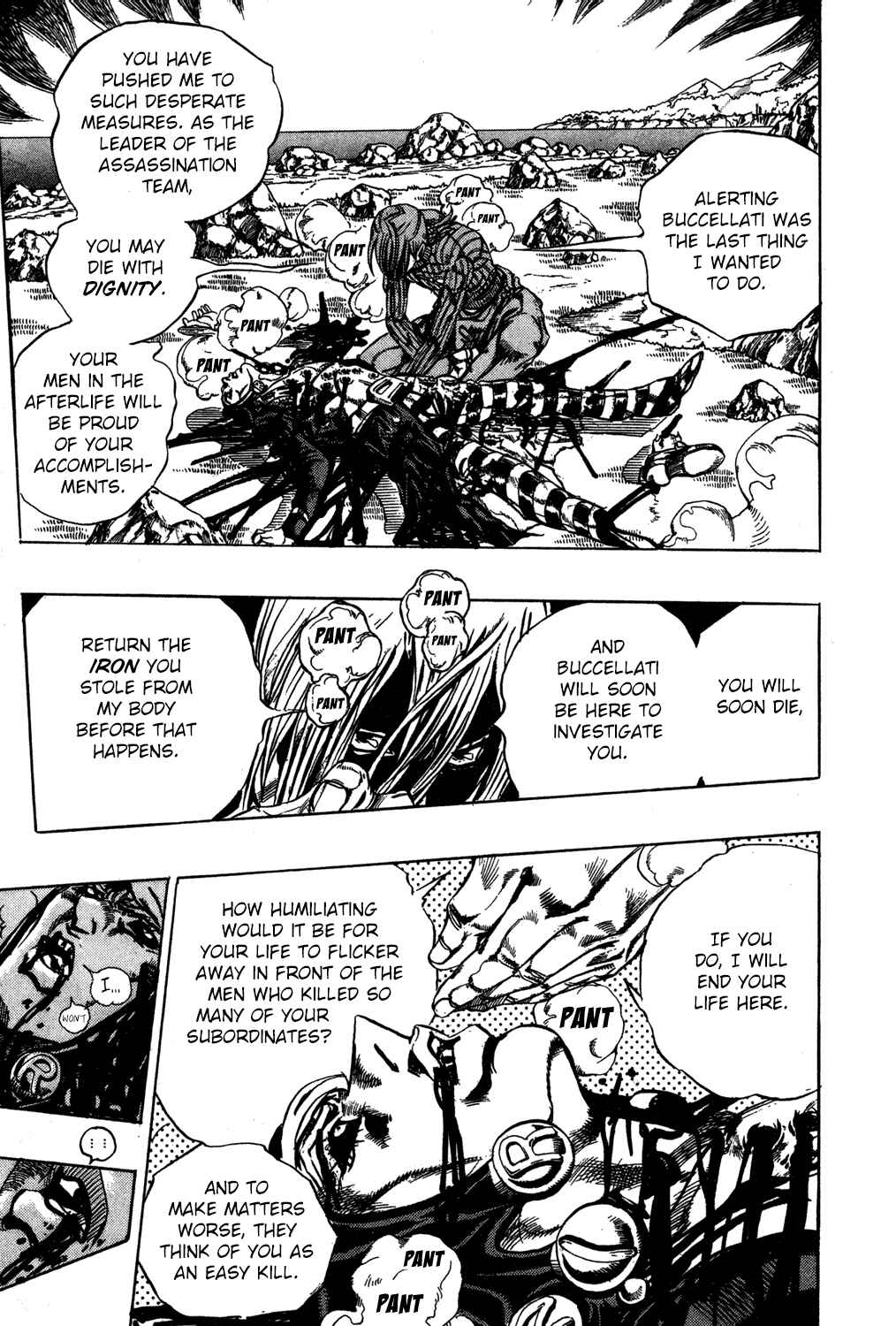 Page 9 Chapter 109 JoJos Bizarre Adventure Part 5 - Golden Wind