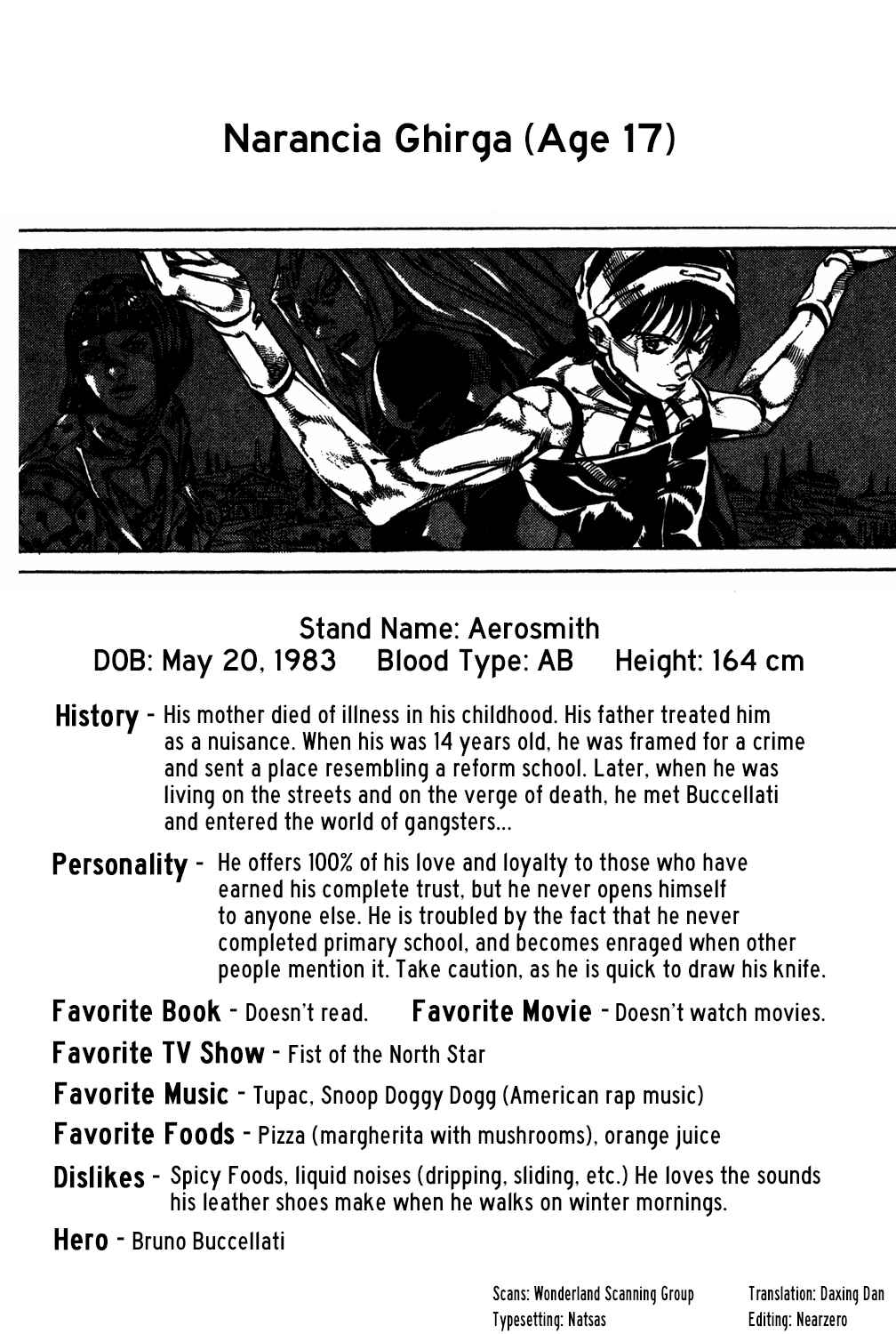 Page 1 Chapter 134 JoJos Bizarre Adventure Part 5 - Golden Wind