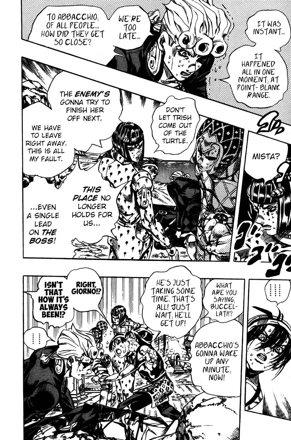 Page 10 Chapter 111 JoJos Bizarre Adventure Part 5 - Golden Wind