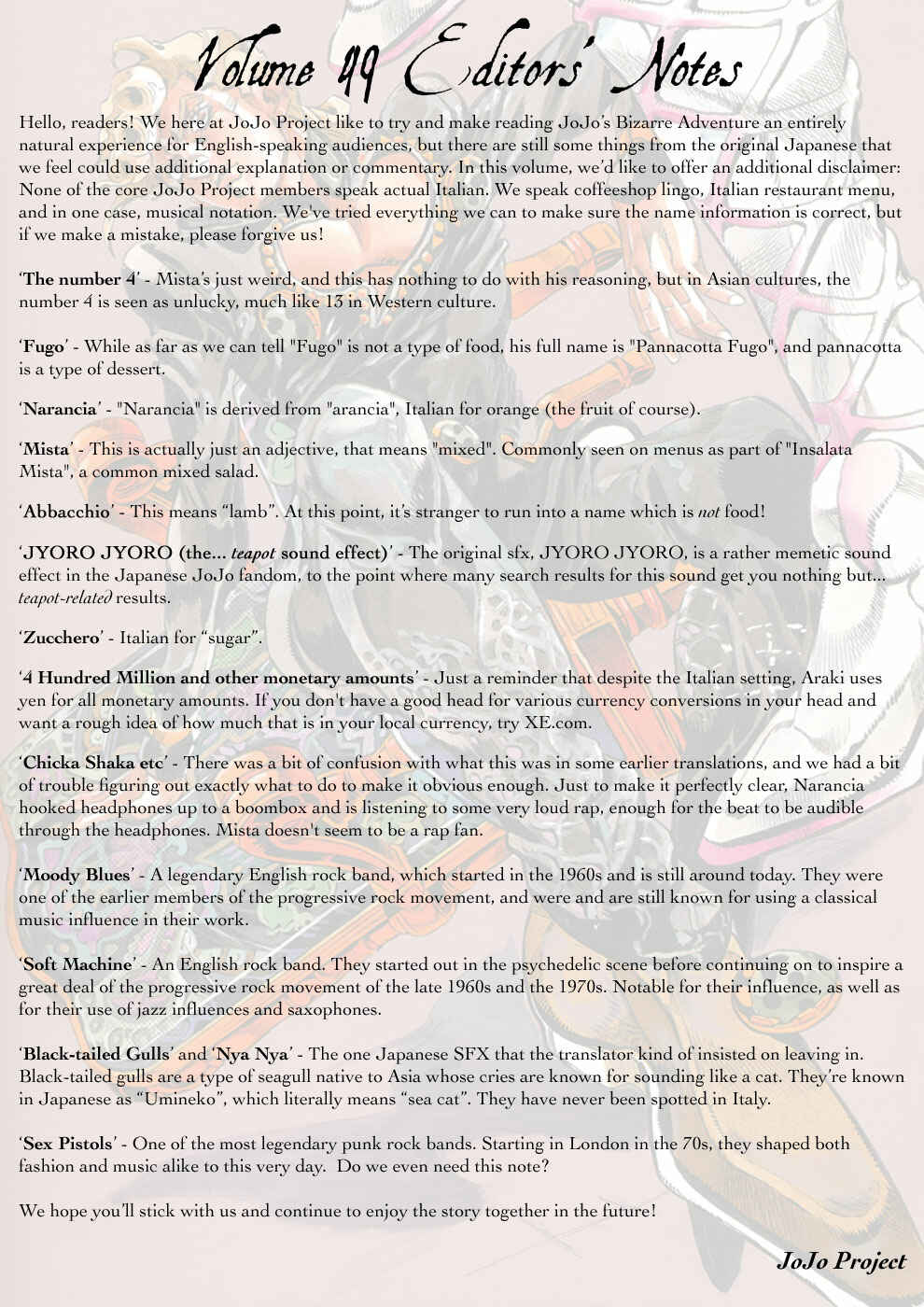 Page 29 Chapter 16 JoJos Bizarre Adventure Part 5 - Golden Wind
