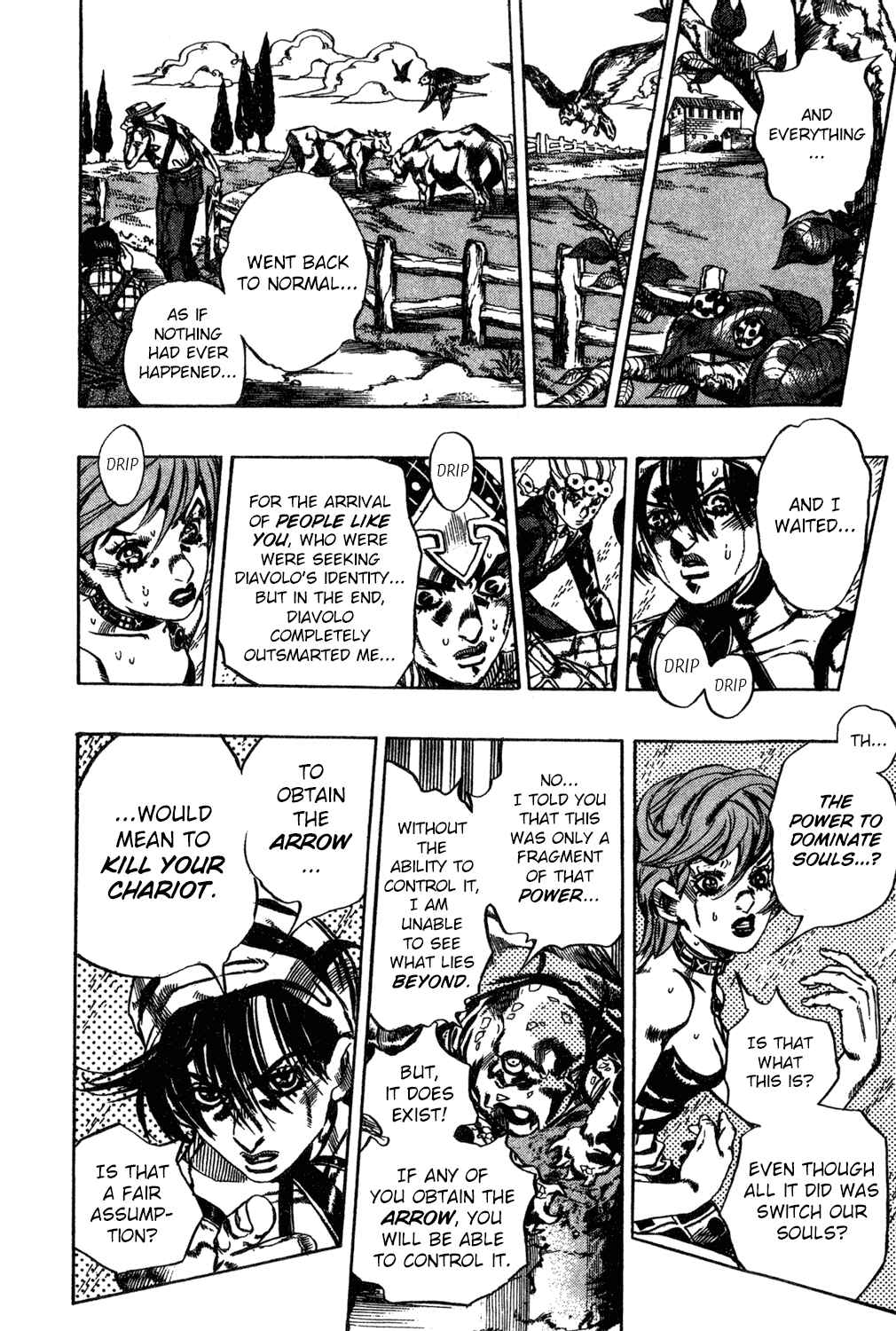 Page 8 Chapter 135 JoJos Bizarre Adventure Part 5 - Golden Wind