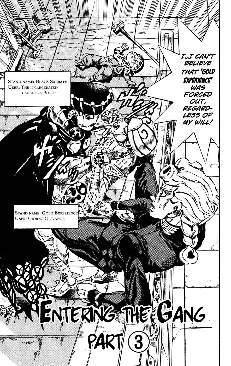 Page 1 Chapter 13 JoJos Bizarre Adventure Part 5 - Golden Wind