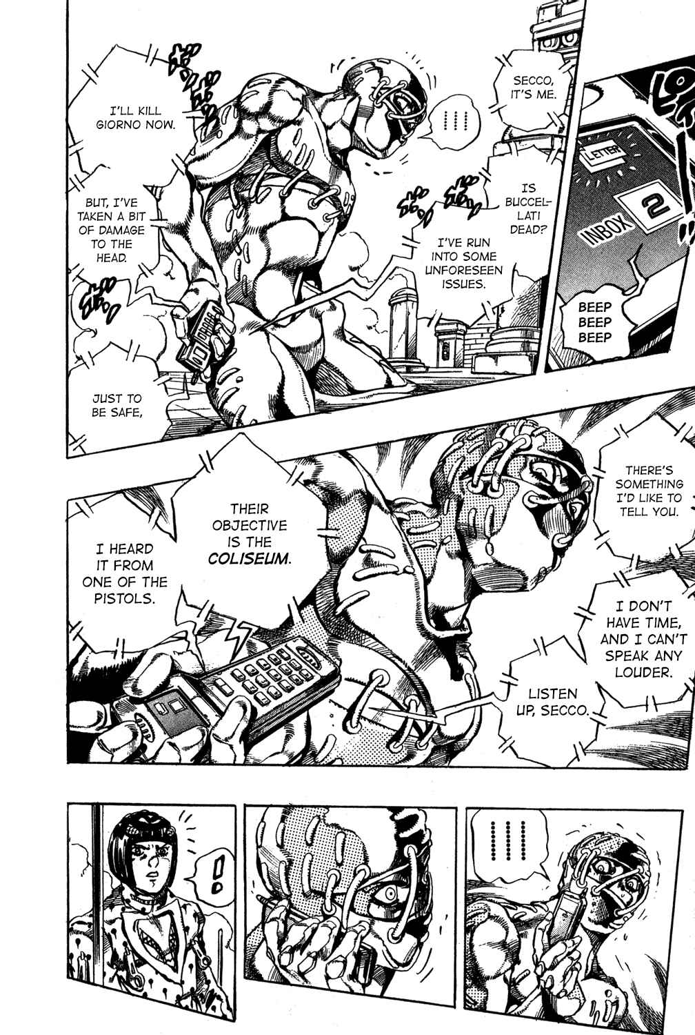 Page 10 Chapter 124 JoJos Bizarre Adventure Part 5 - Golden Wind