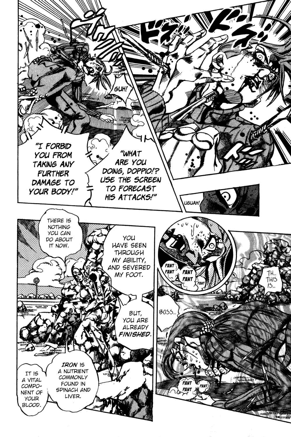 Page 12 Chapter 107 JoJos Bizarre Adventure Part 5 - Golden Wind