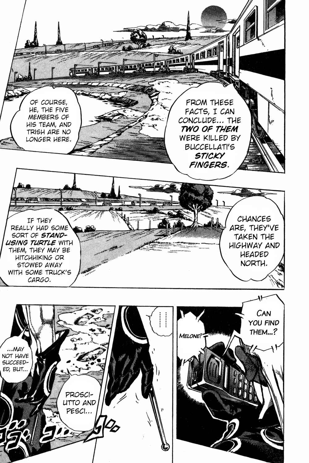 Page 5 Chapter 61 JoJos Bizarre Adventure Part 5 - Golden Wind