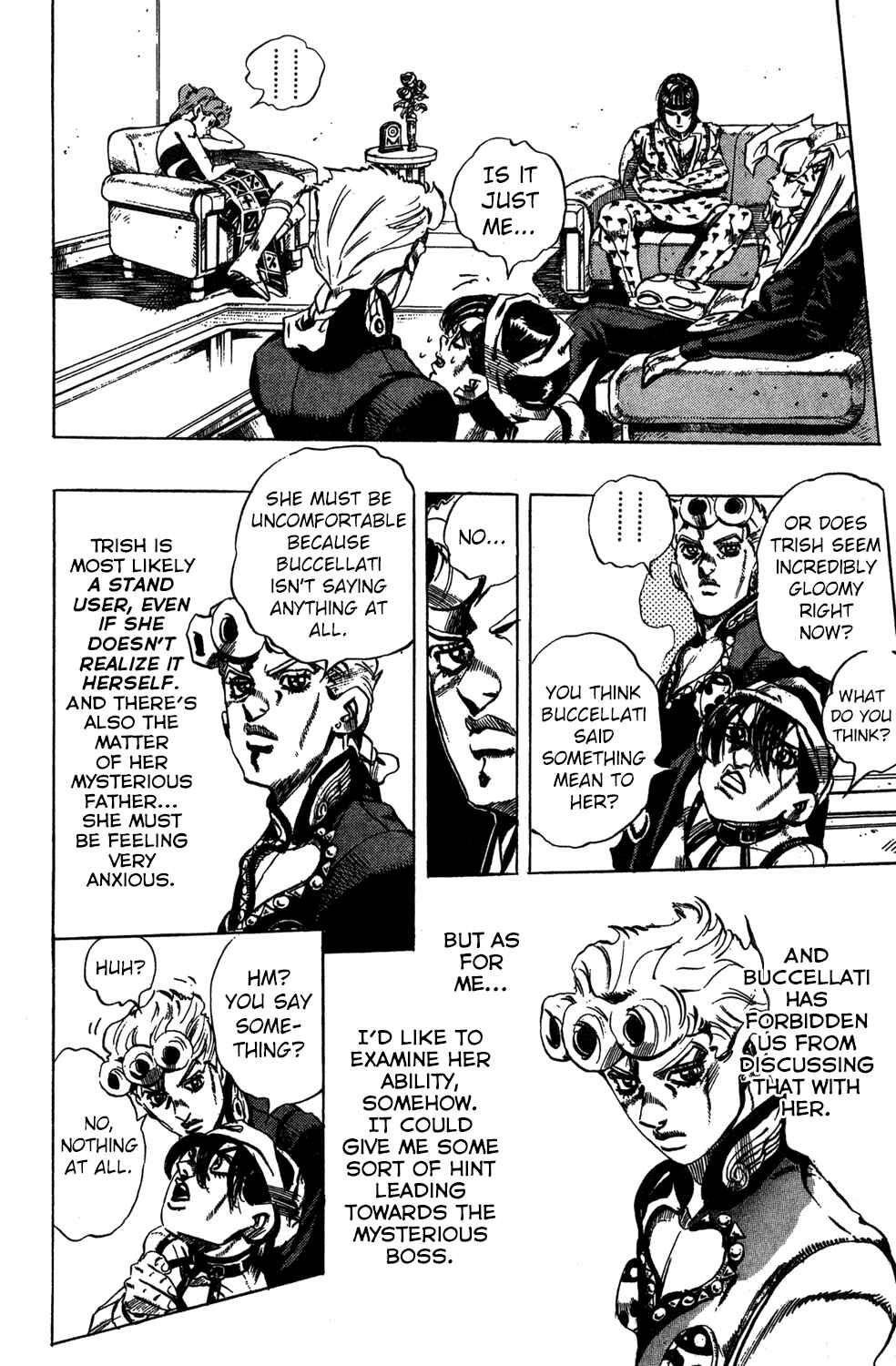 Page 8 Chapter 61 JoJos Bizarre Adventure Part 5 - Golden Wind