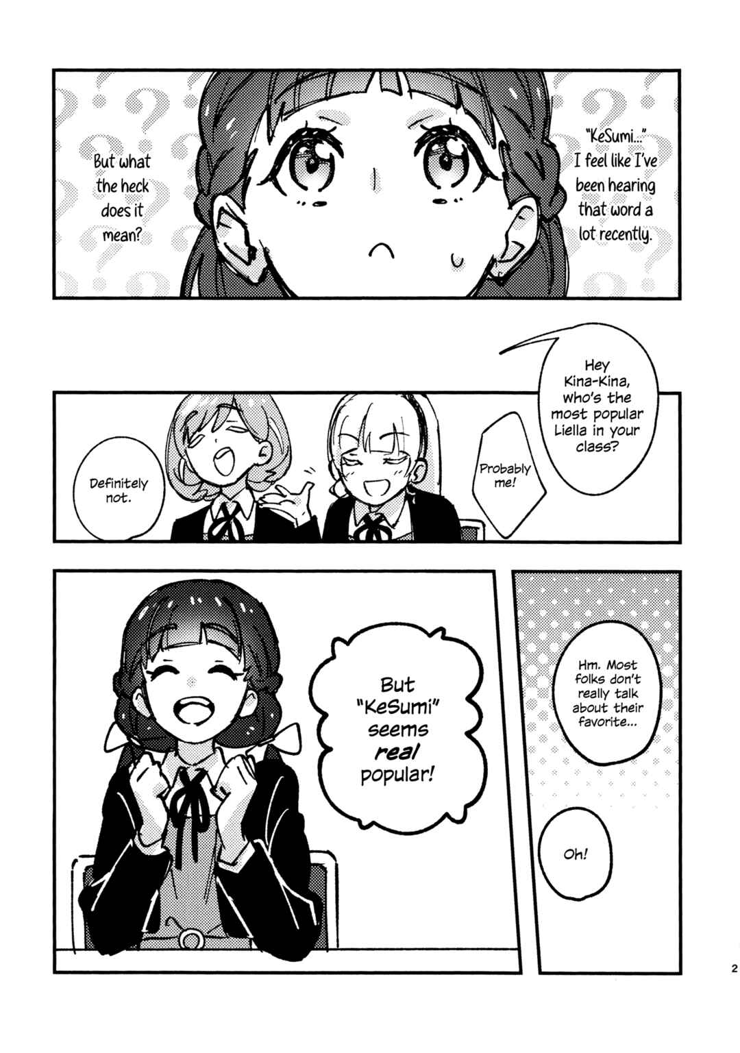 Page 2 Chapter Unknown_d64d Love Live! Superstar!! - Whats KeSumi? (Doujinshi)