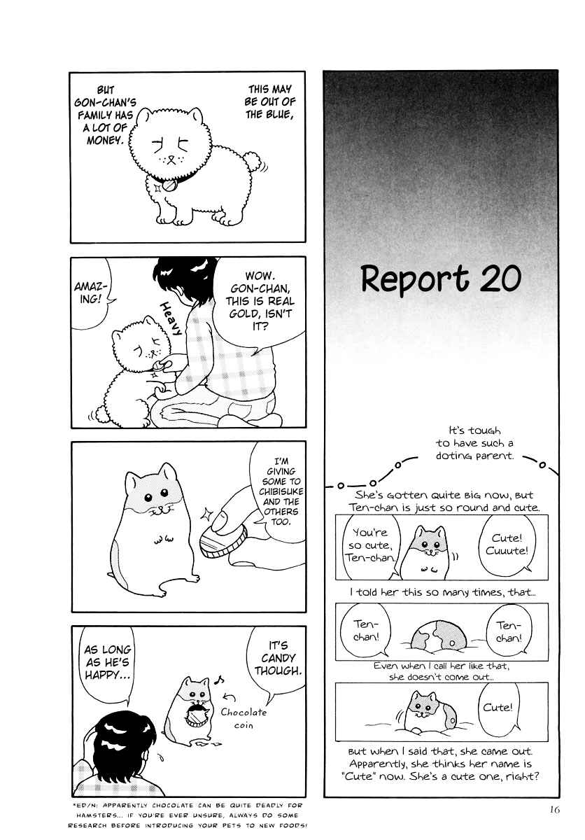 Page 1 Chapter 11 Hamster Research Report