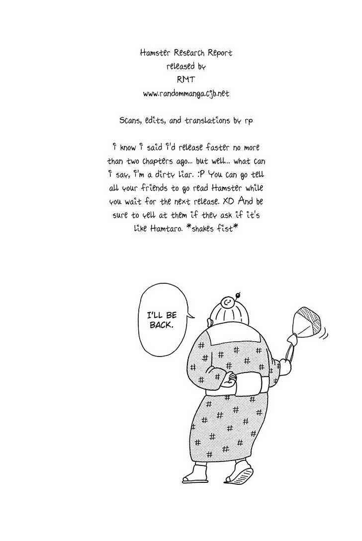 Page 5 Chapter 5 Hamster Research Report