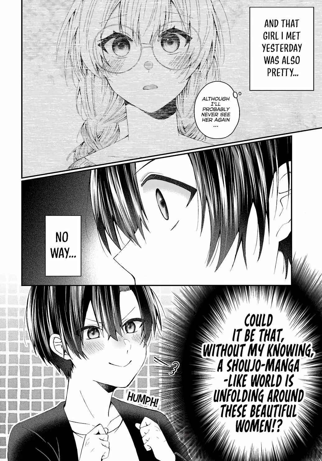 Page 17 Chapter 2.1 Naze ka S-kyuu Bijotachi no Wadai ni Ore ga Agaru Ken