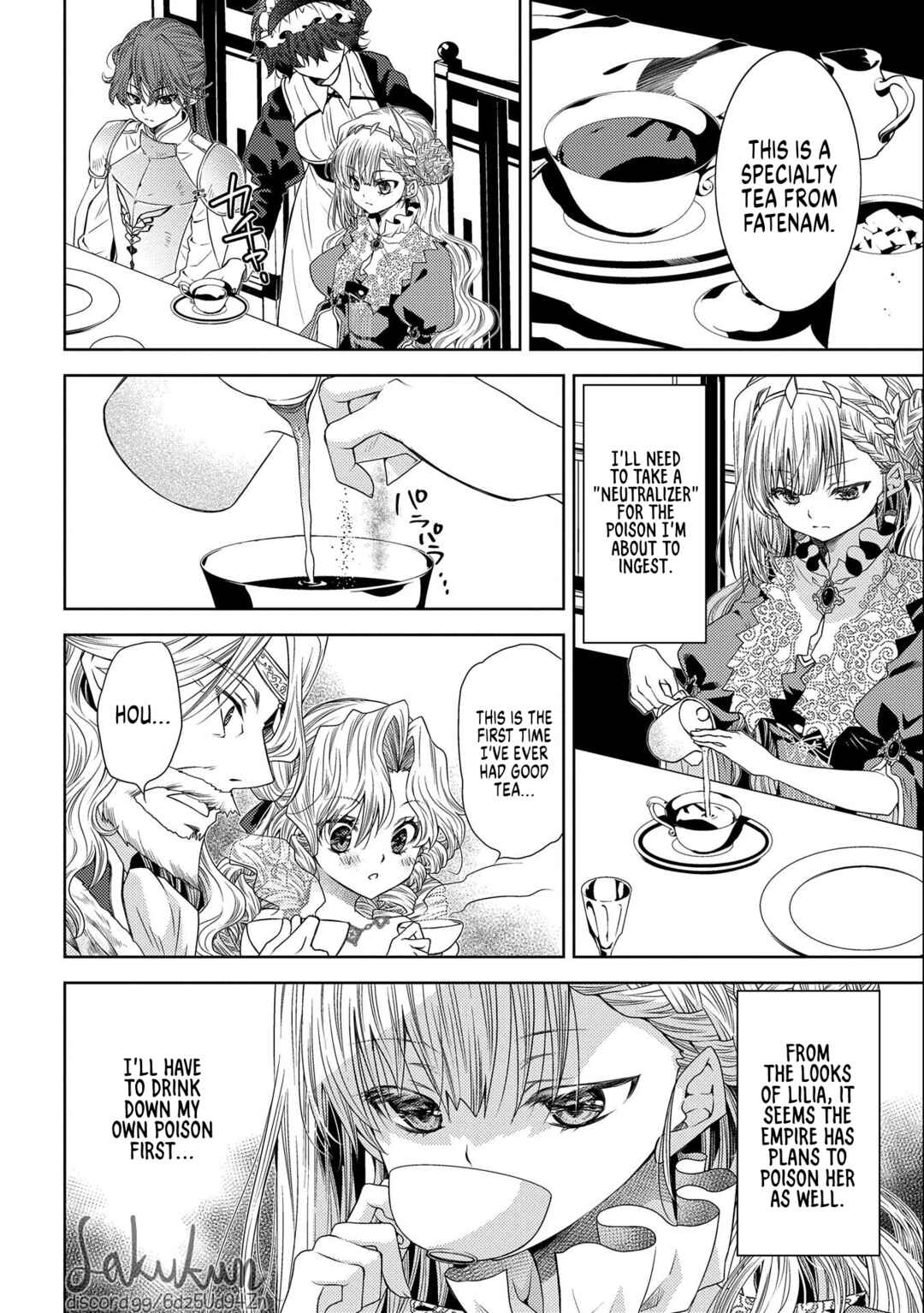 Page 8 Chapter 6 Ikenie Daini Koujo no Konwaku ~Hitojichi no Himegimi, Tekikoku de Chi no Saien to shite Daikangei wo Ukeru~