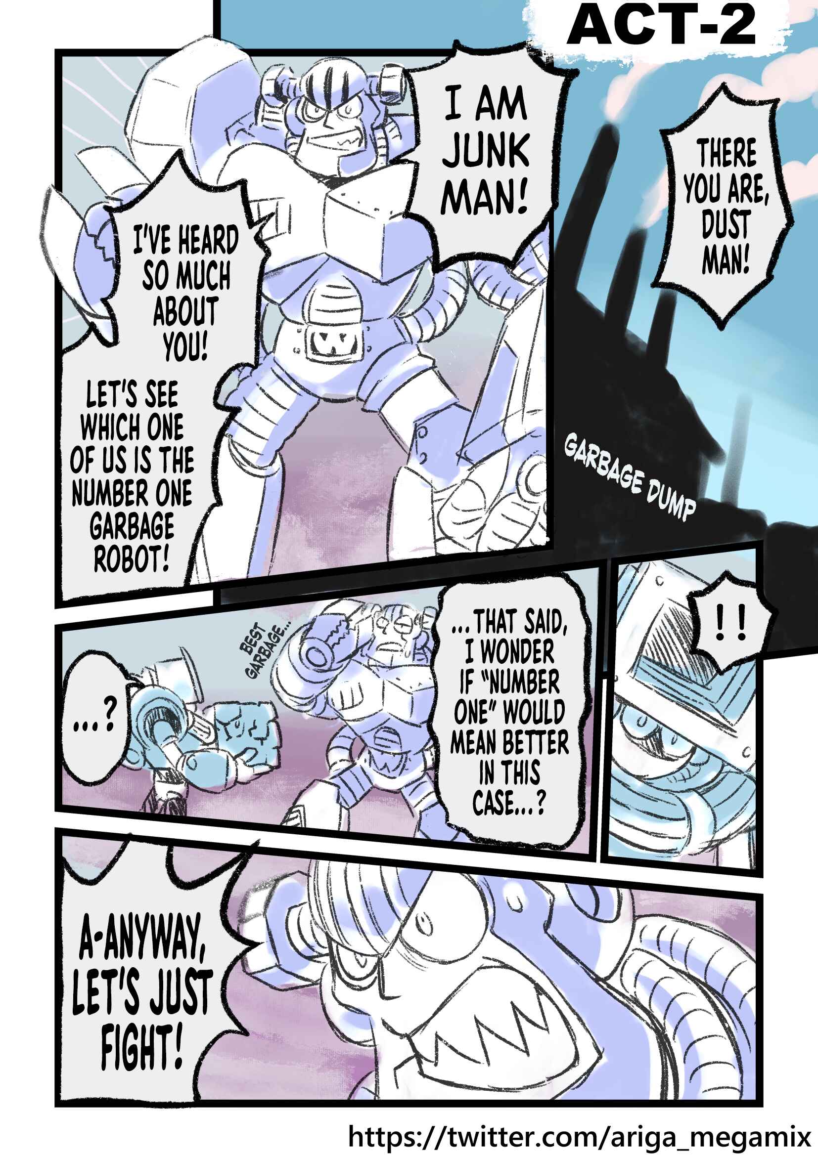 Page 10 Chapter Unknown_3c12 Mega Man Nanomix - When the DUST settles.