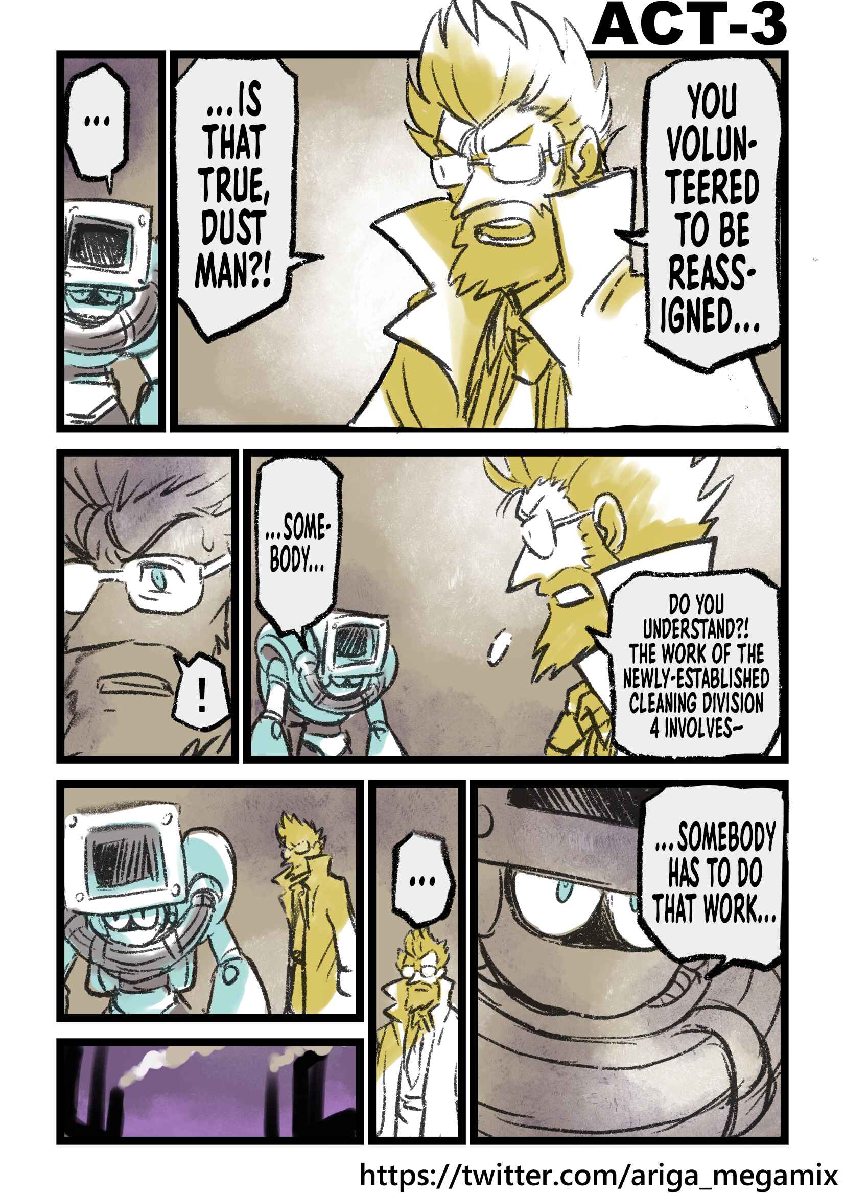 Page 14 Chapter Unknown_3c12 Mega Man Nanomix - When the DUST settles.