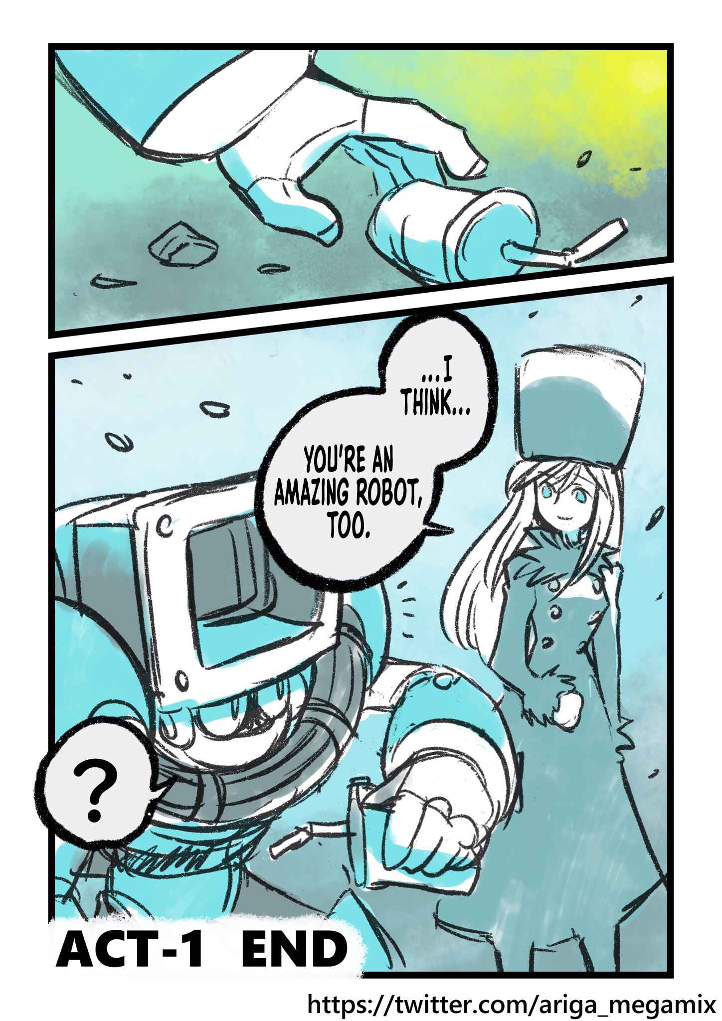 Page 9 Chapter Unknown_3c12 Mega Man Nanomix - When the DUST settles.