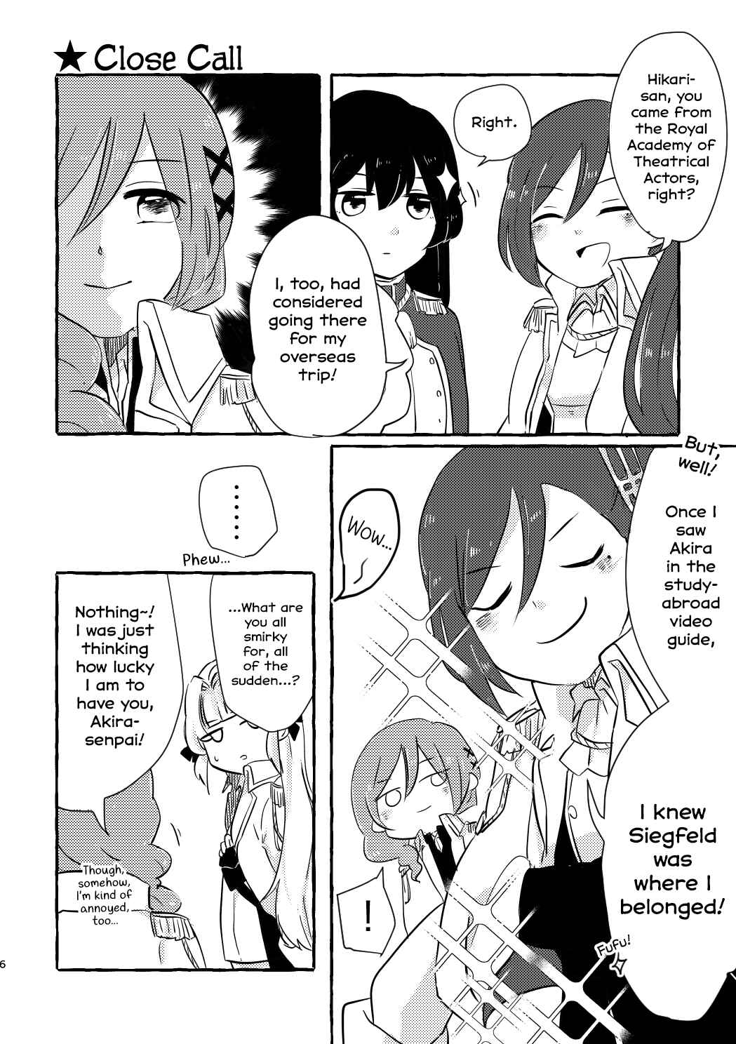 Page 5 Chapter Unknown_83dd Shoujo Kageki Revue Starlight - Mei to Yachi (Doujinshi)