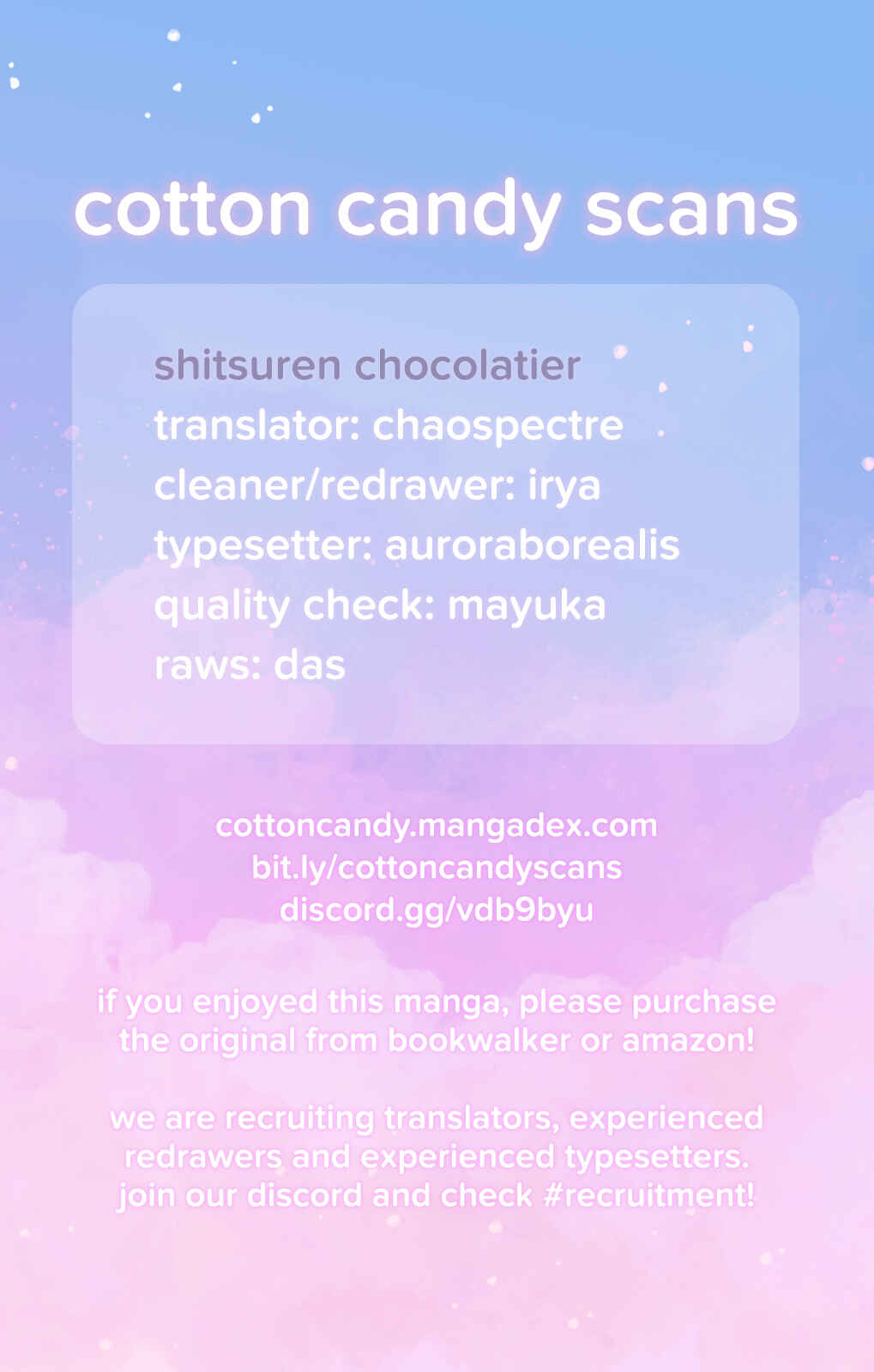 Page 1 Chapter 9 Heartbroken Chocolatier