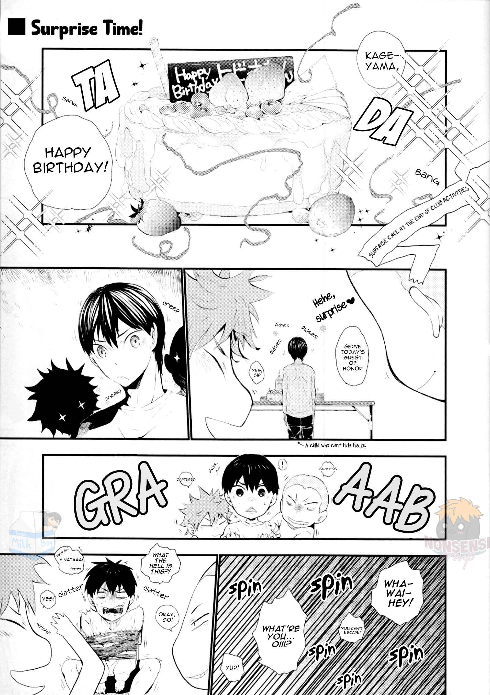 Page 4 Chapter Unknown_b1ea Haikyu!! - Kageyama-kun’s Birthday Book (Doujinshi)