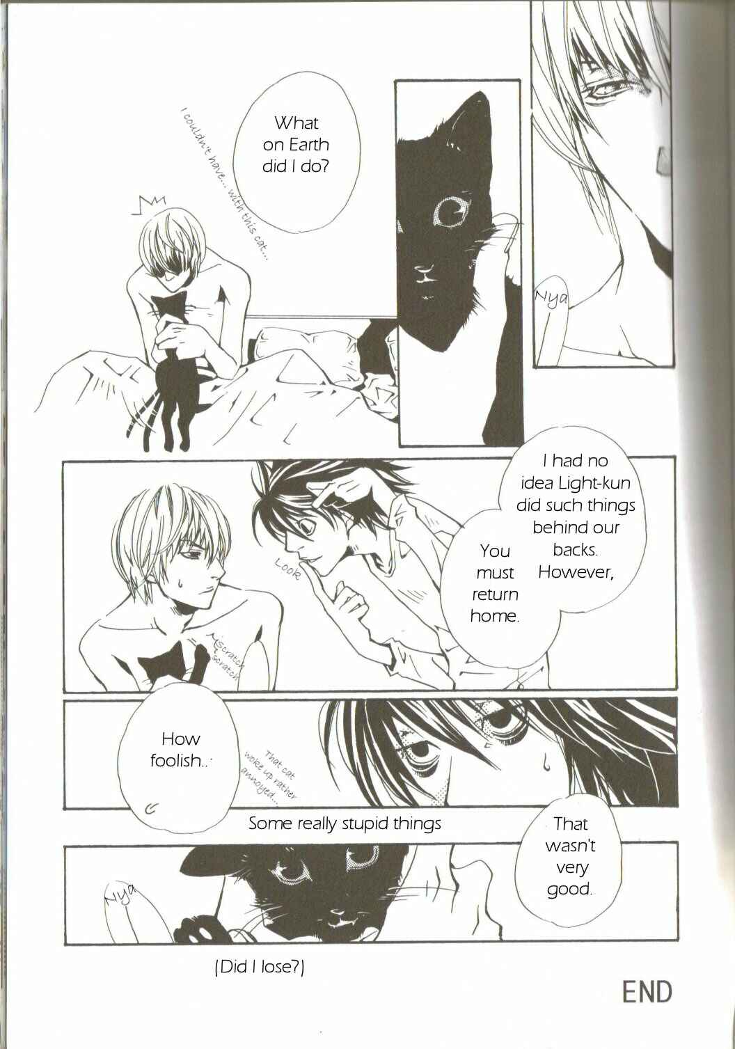 Page 14 Chapter Unknown_23e4 Death Note - Sharpen Your Fangs and Show Me You Can Lower Your Head (Doujinshi)