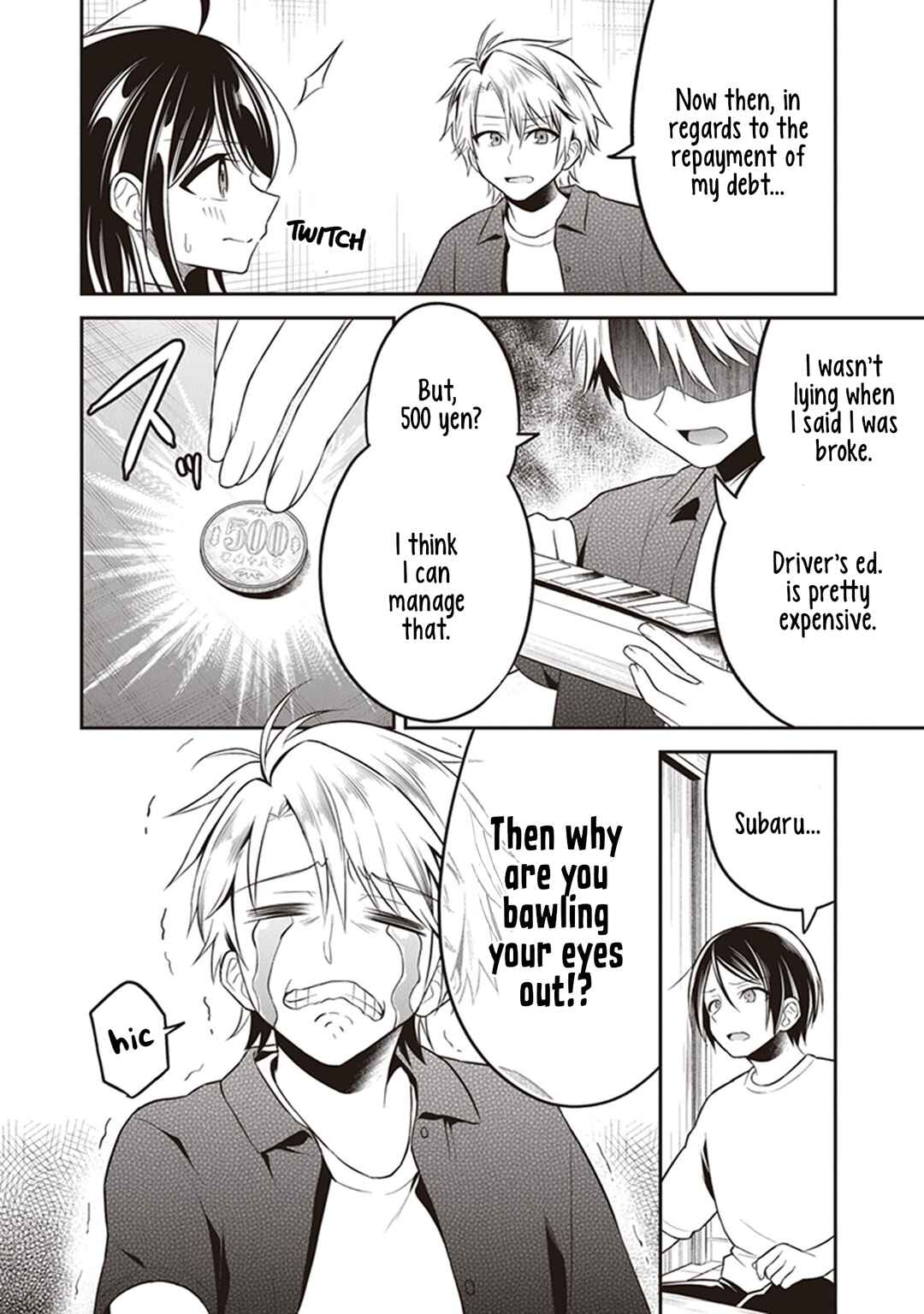Page 4 Chapter 9 Yuujin ni 500 Yen Kashitara Shakkin no Kata ni Imouto wo Yokoshitekita no Dakeredo, Ore wa Ittai Dou Sureba Iin Darou