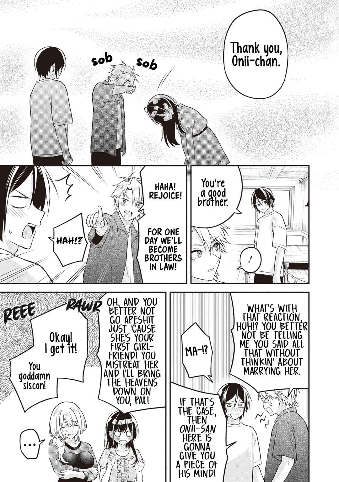 Page 23 Chapter 15 Yuujin ni 500 Yen Kashitara Shakkin no Kata ni Imouto wo Yokoshitekita no Dakeredo, Ore wa Ittai Dou Sureba Iin Darou