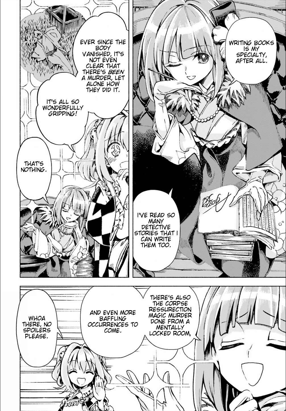 Page 14 Chapter 40 Touhou Suzunaan ~ Forbidden Scrollery.
