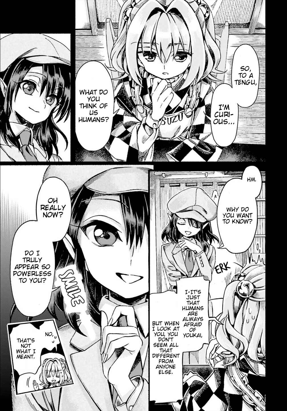 Page 17 Chapter 49 Touhou Suzunaan ~ Forbidden Scrollery.