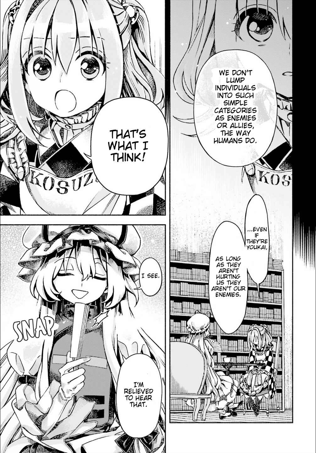Page 19 Chapter 49 Touhou Suzunaan ~ Forbidden Scrollery.