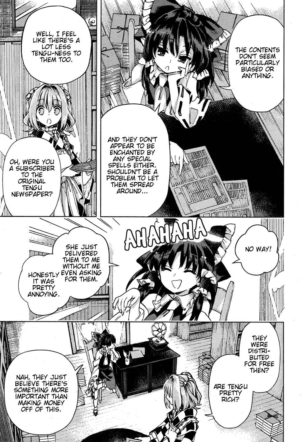 Page 13 Chapter 33 Touhou Suzunaan ~ Forbidden Scrollery.