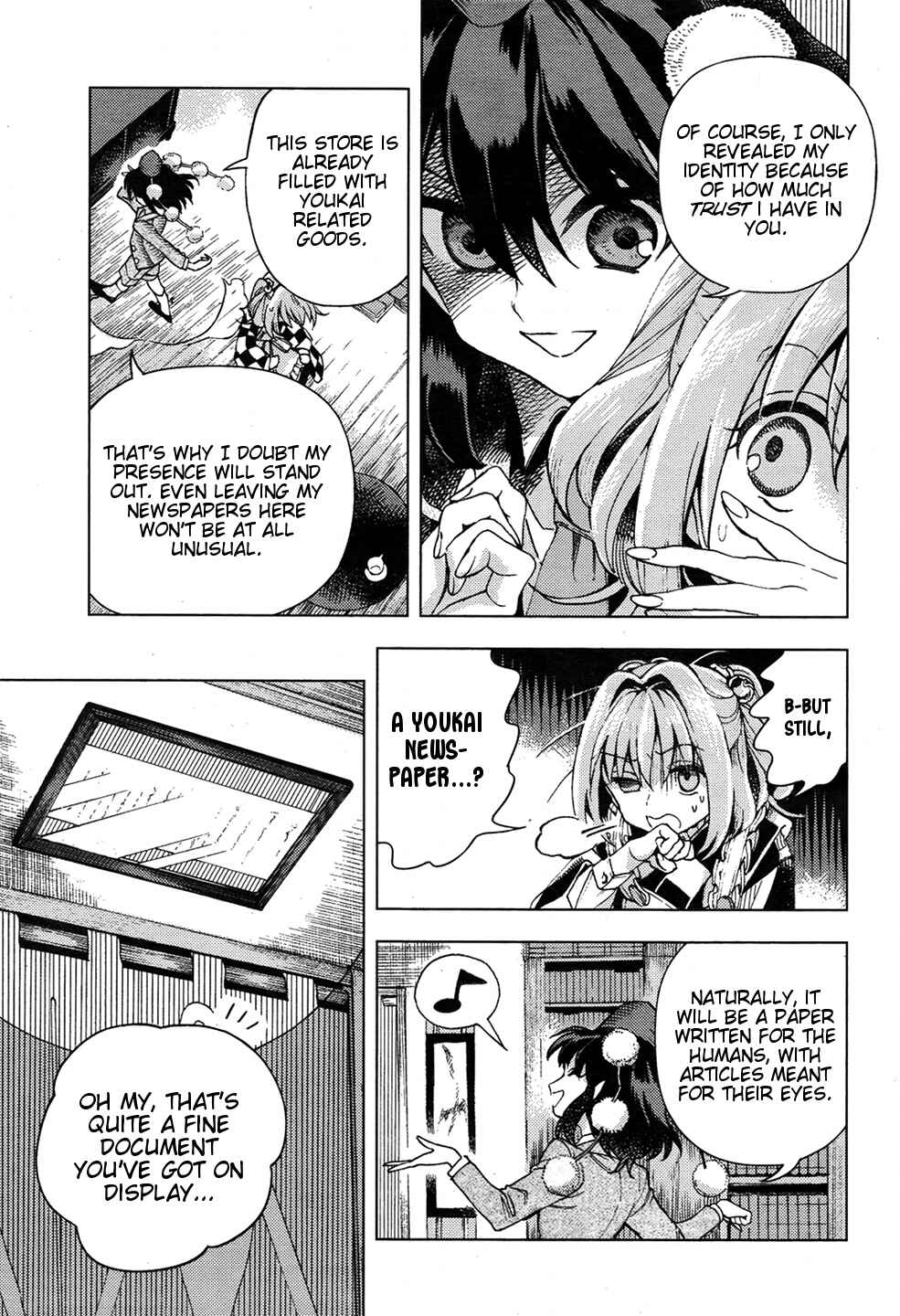 Page 5 Chapter 33 Touhou Suzunaan ~ Forbidden Scrollery.