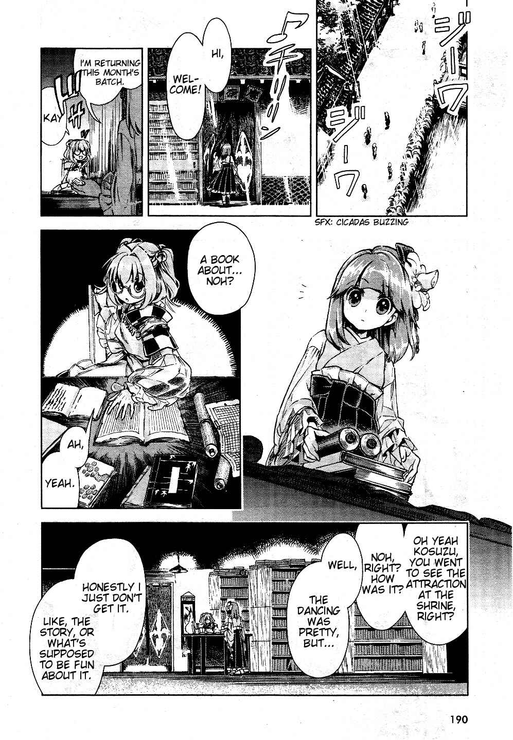 Page 8 Chapter 10 Touhou Suzunaan ~ Forbidden Scrollery.