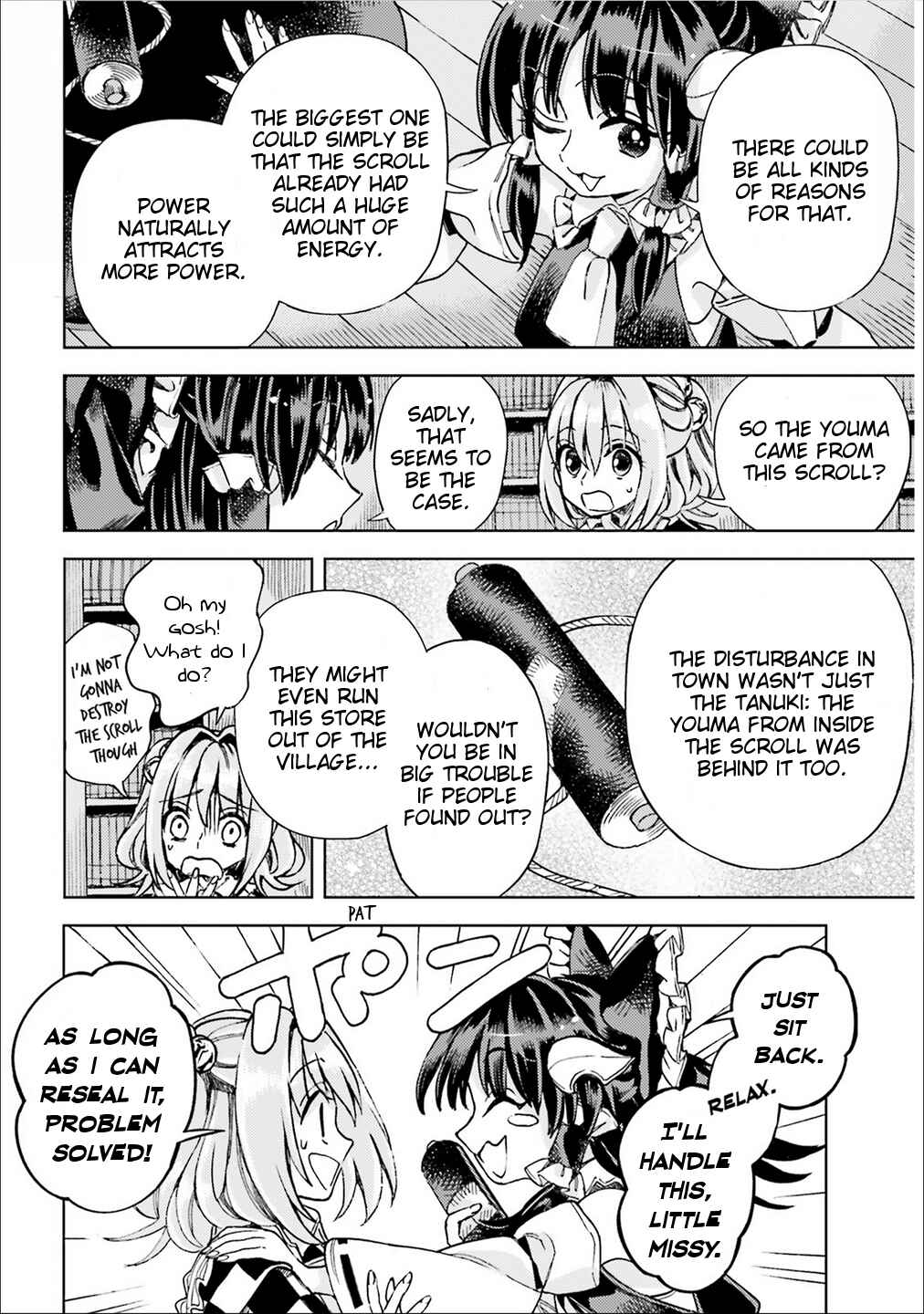 Page 14 Chapter 38 Touhou Suzunaan ~ Forbidden Scrollery.