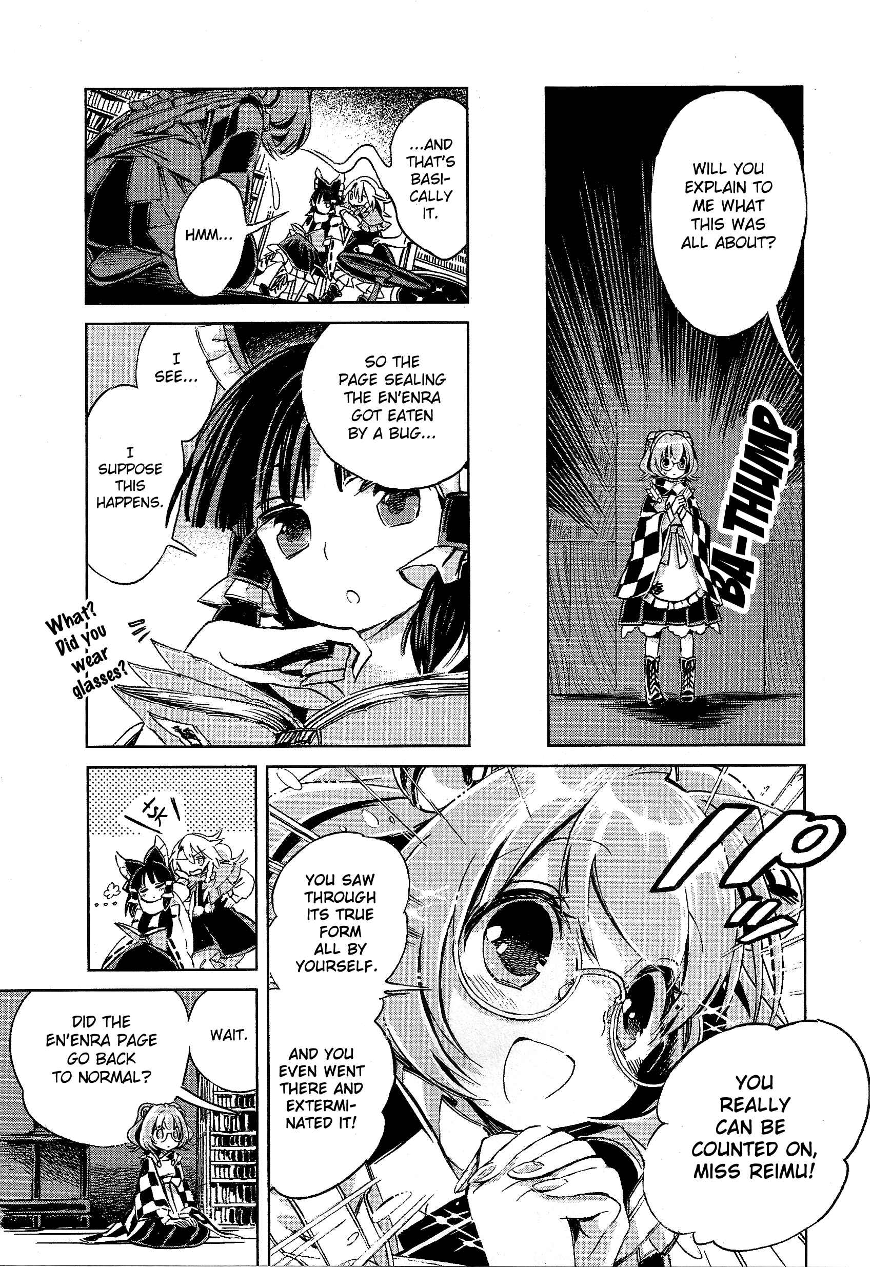 Page 19 Chapter 3 Touhou Suzunaan ~ Forbidden Scrollery.